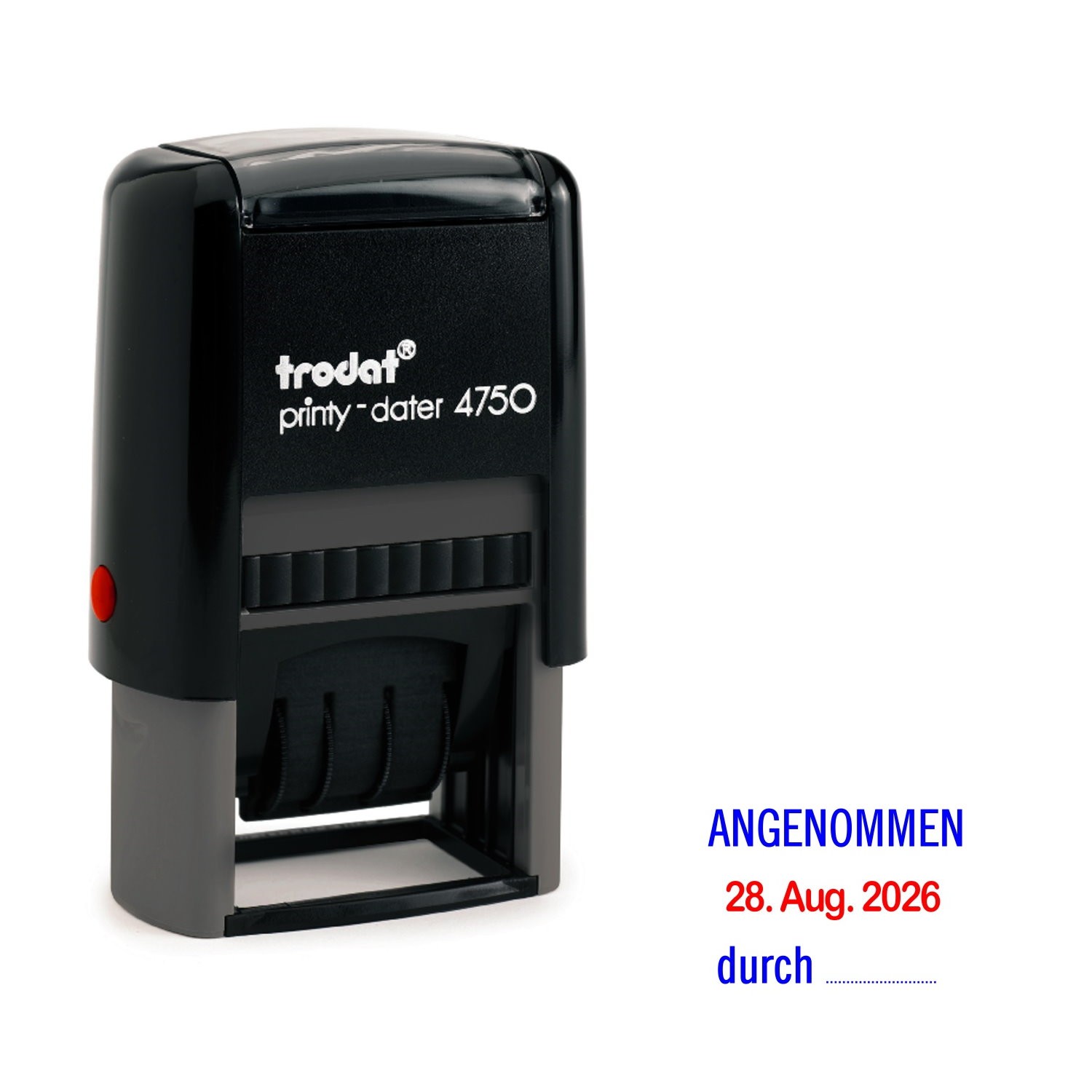 Trodat Printy Dater 4750 date stamp