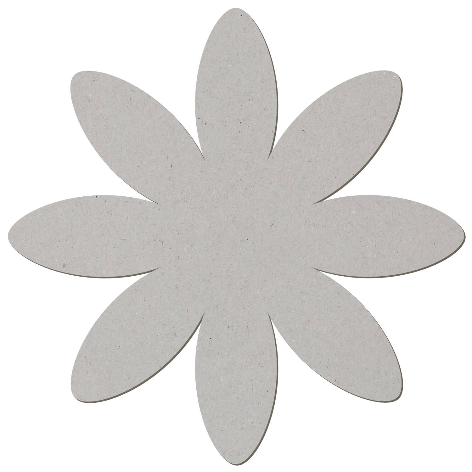 Pappe Margerite - Zuschnitt 3-50cm Deko Basteln