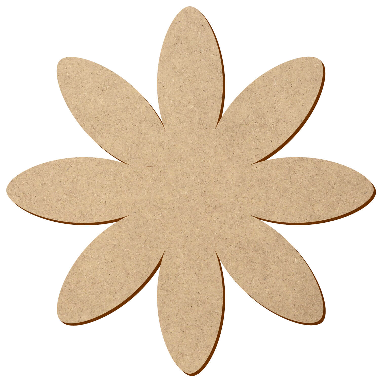 Pappe Margerite - Zuschnitt 3-50cm Deko Basteln