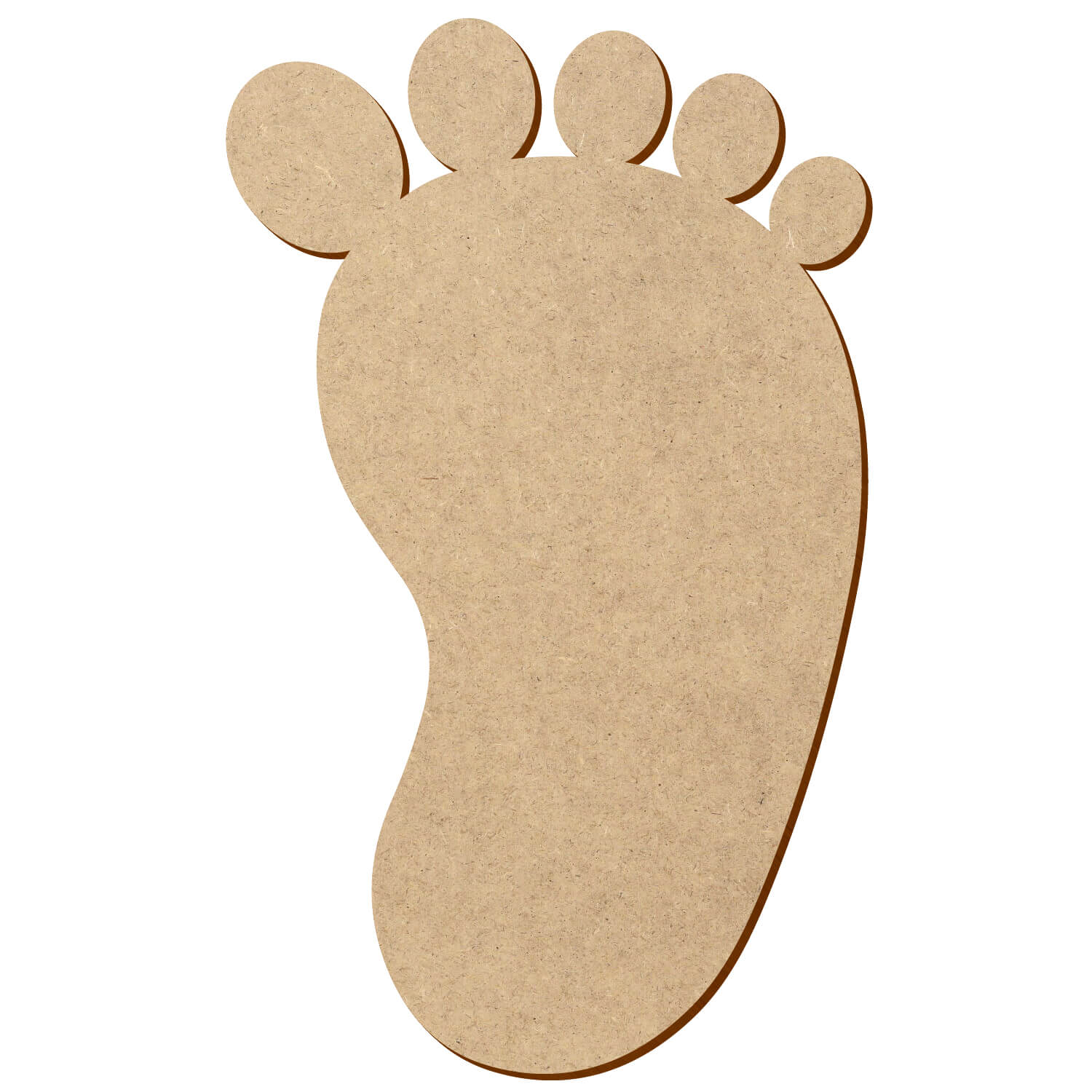 Fuss MDF Zuschnitt 3-50cm