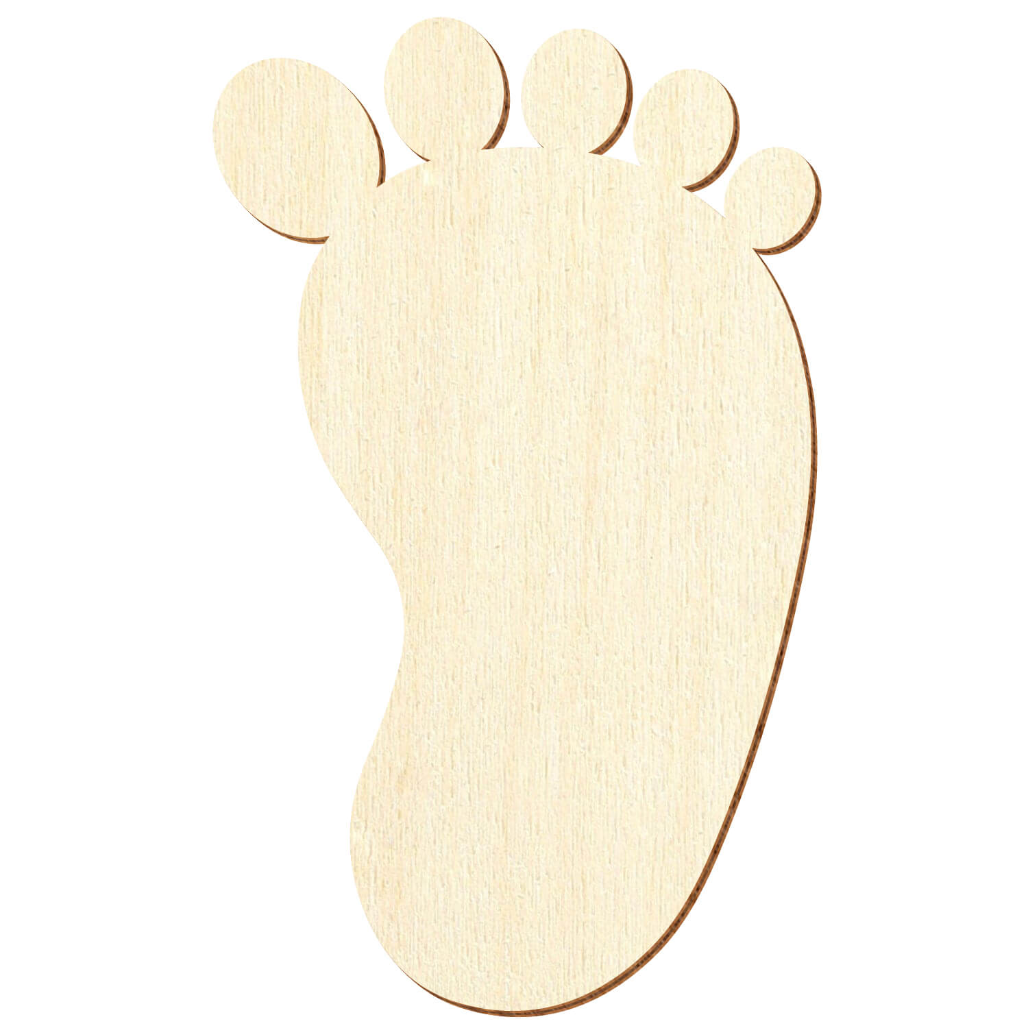 Holz Fuss - Zuschnitt 3-50cm Deko Basteln