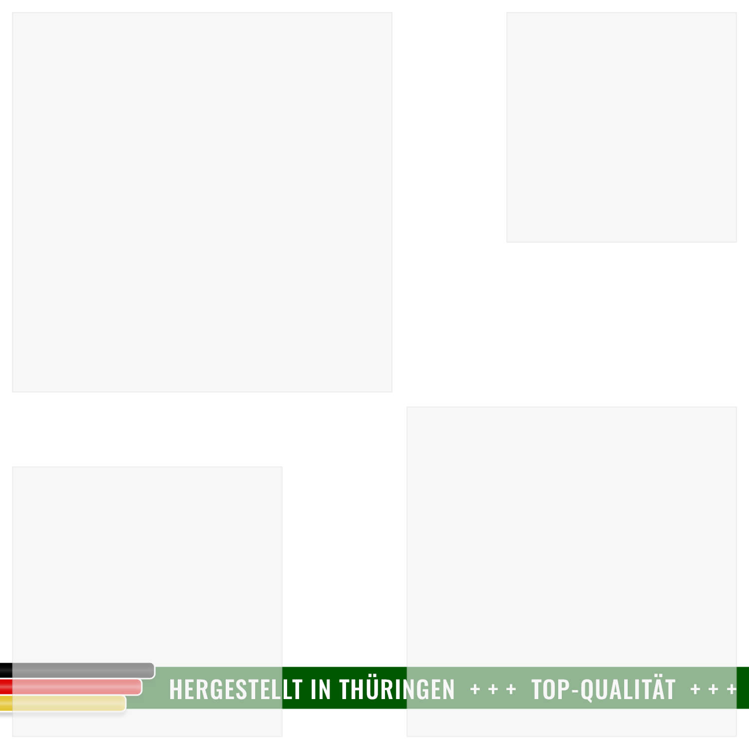 PLEXIGLAS® Zuschnitt 3-50cm - Quadrat Farblos transparent Gruppenbild