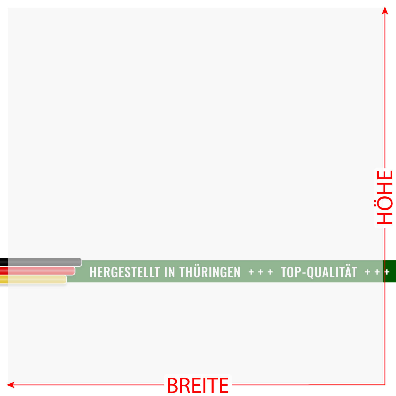PLEXIGLAS® Zuschnitt 3-50cm - Quadrat Farblos transparent Größe