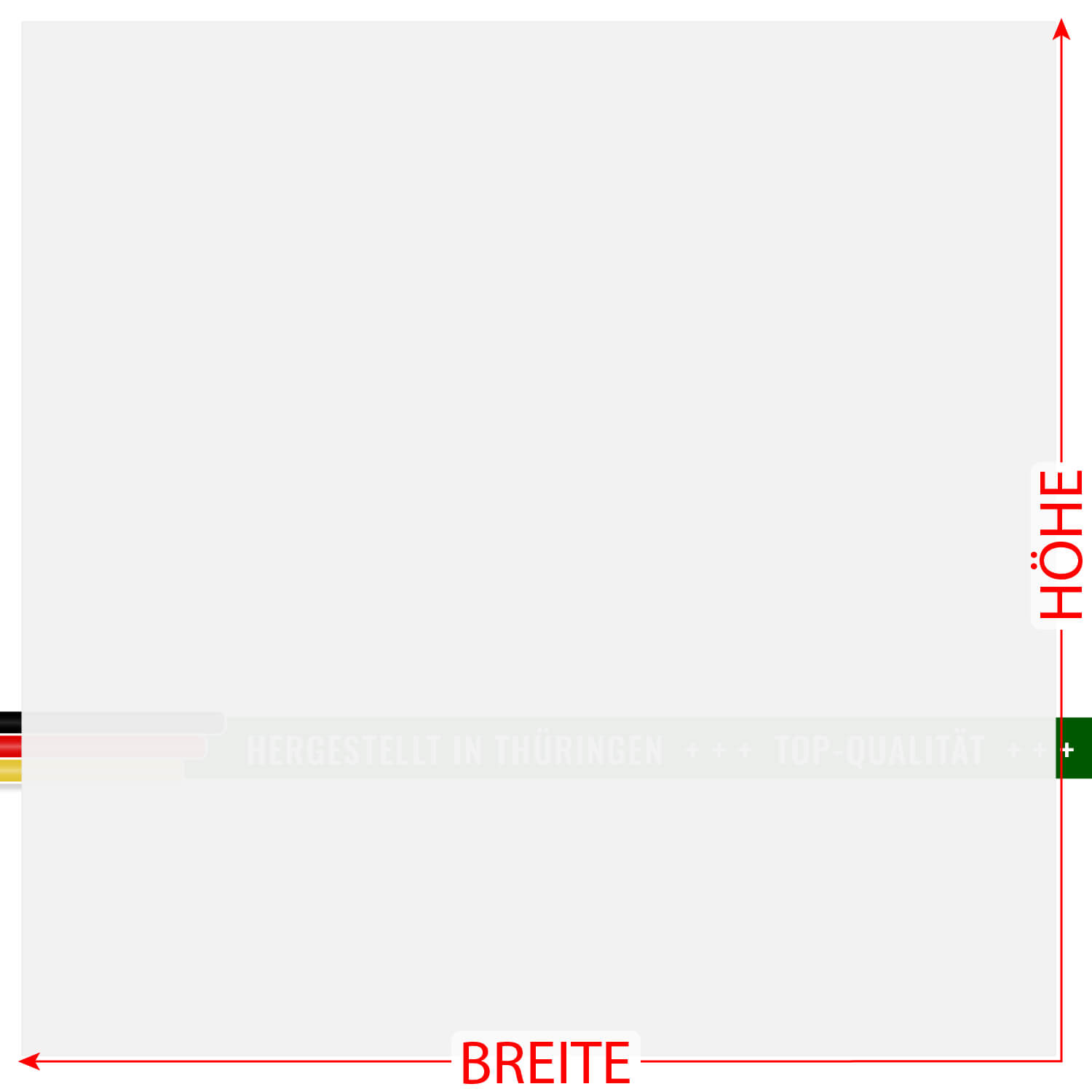 PLEXIGLAS® Zuschnitt 3-50cm - Quadrat Farblos milchig Größe