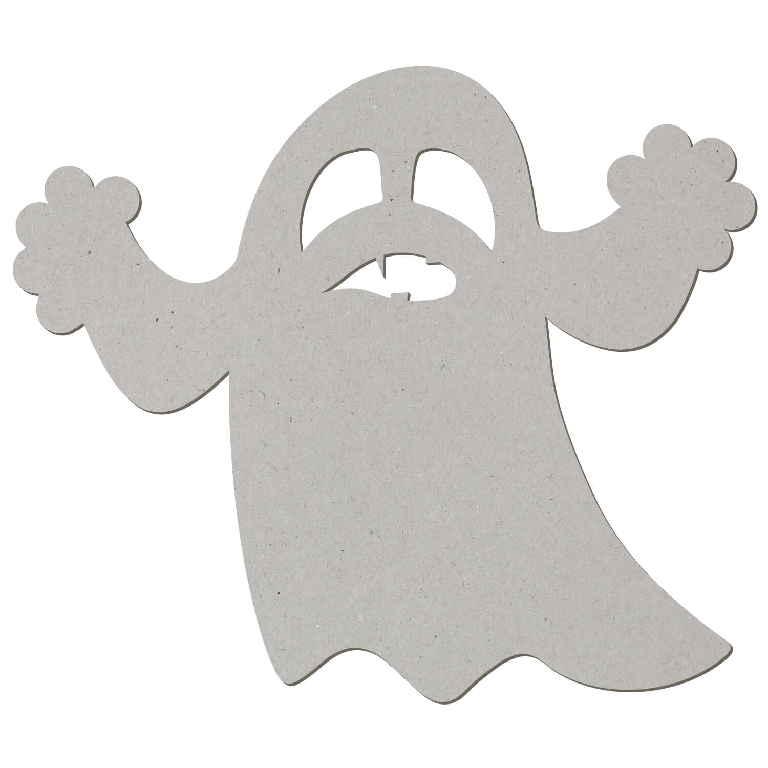 Gespenst/Geist Pappe Zuschnitt 3-50cm