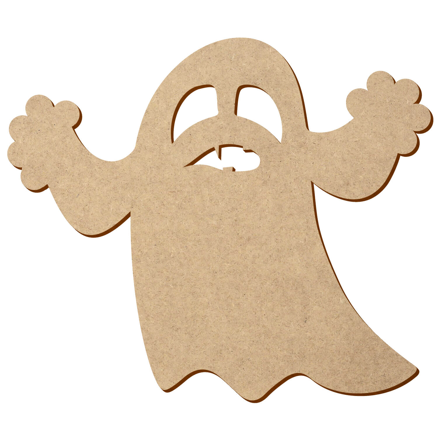 MDF Gespenst/Geist - Zuschnitt 3-50cm Deko Basteln
