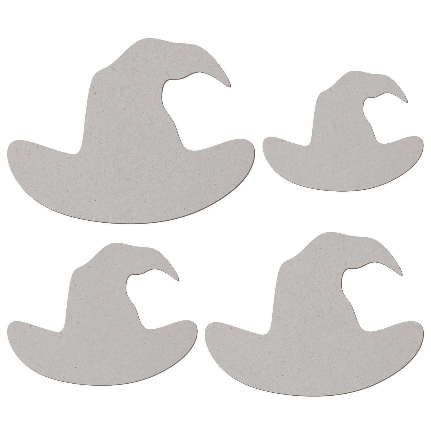 Pappe Hexenhut - Zuschnitt 3-50cm Deko Basteln Gruppe