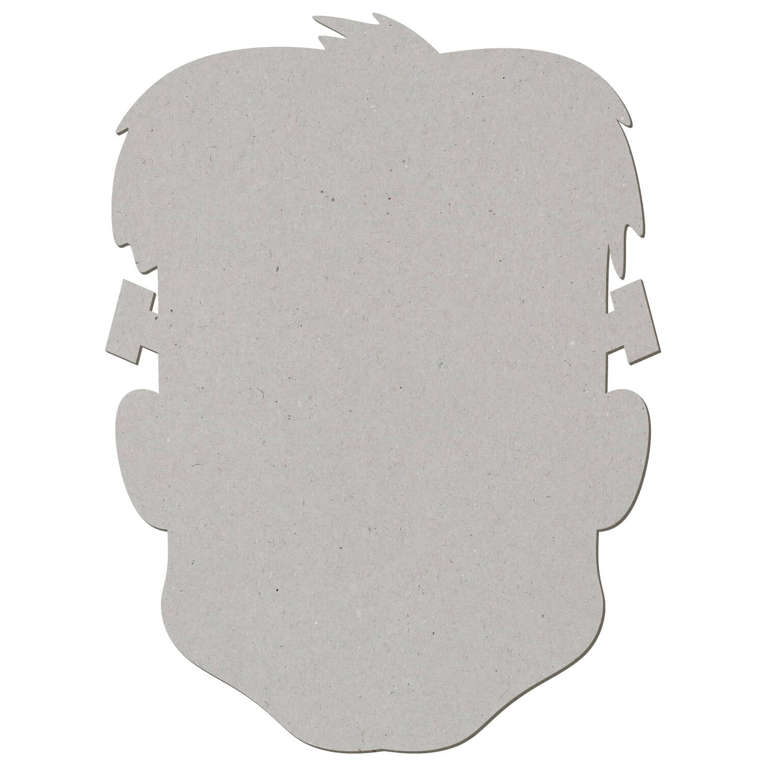Frankenstein's Kopf Pappe Zuschnitt 3-50cm