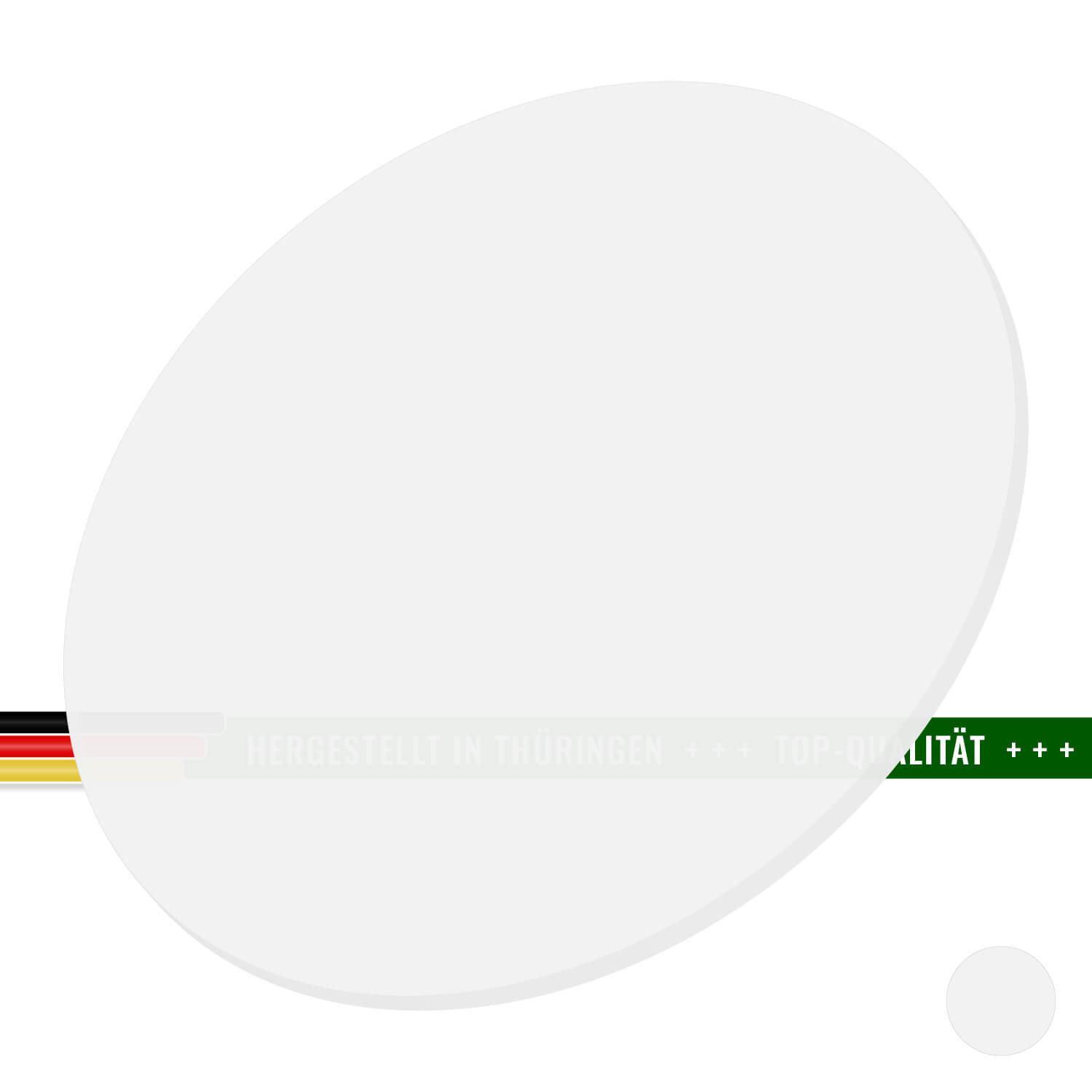 PLEXIGLAS® Zuschnitt 3-50cm - Scheibe Kreis Farblos milchig