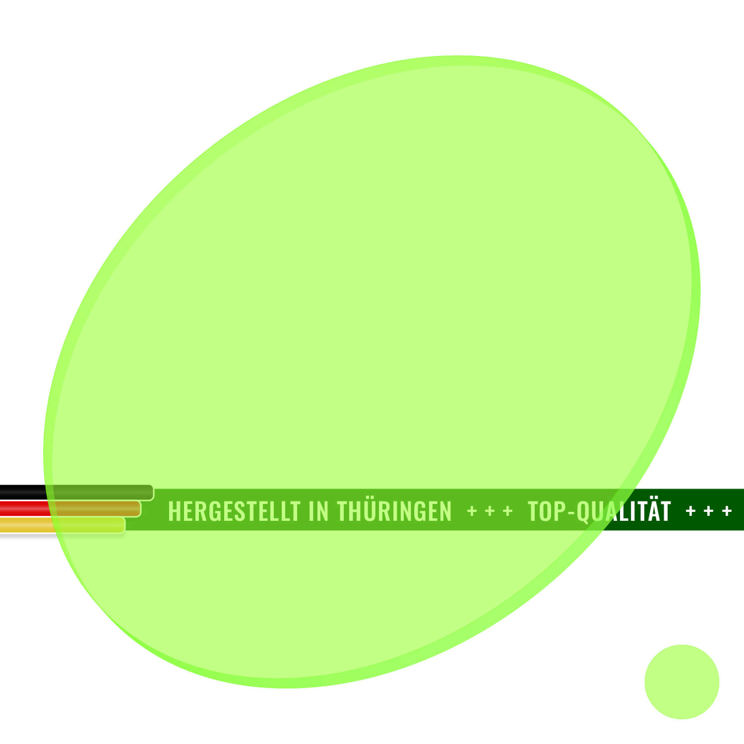 PLEXIGLAS® Zuschnitt 3-50cm - Scheibe Kreis Neongrün transparent