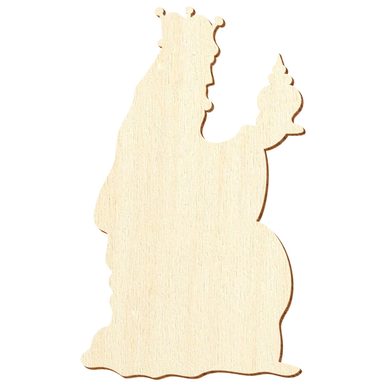 Heiliger König V3 Holz Zuschnitt 5-50cm