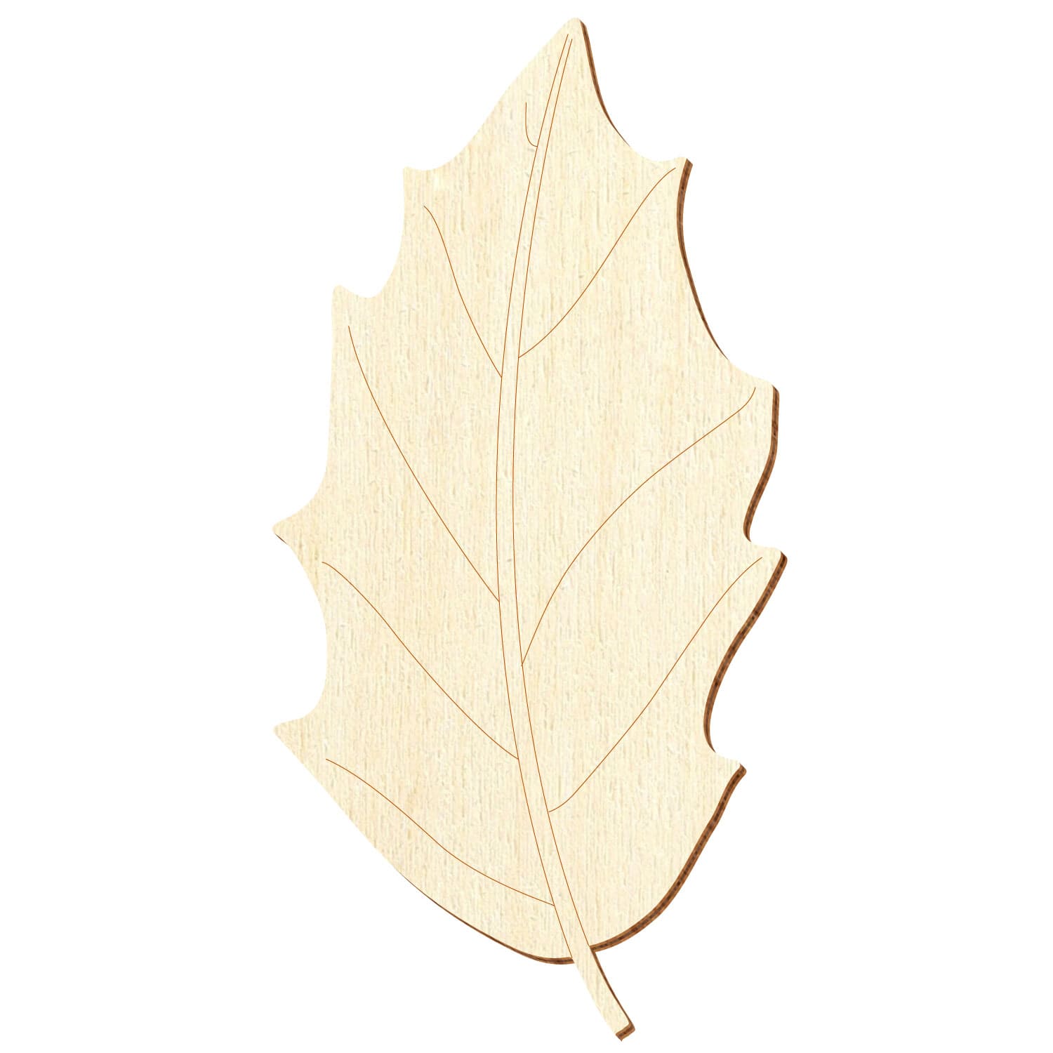 Stechpalmenblatt V2 Holz Zuschnitt 5-50cm