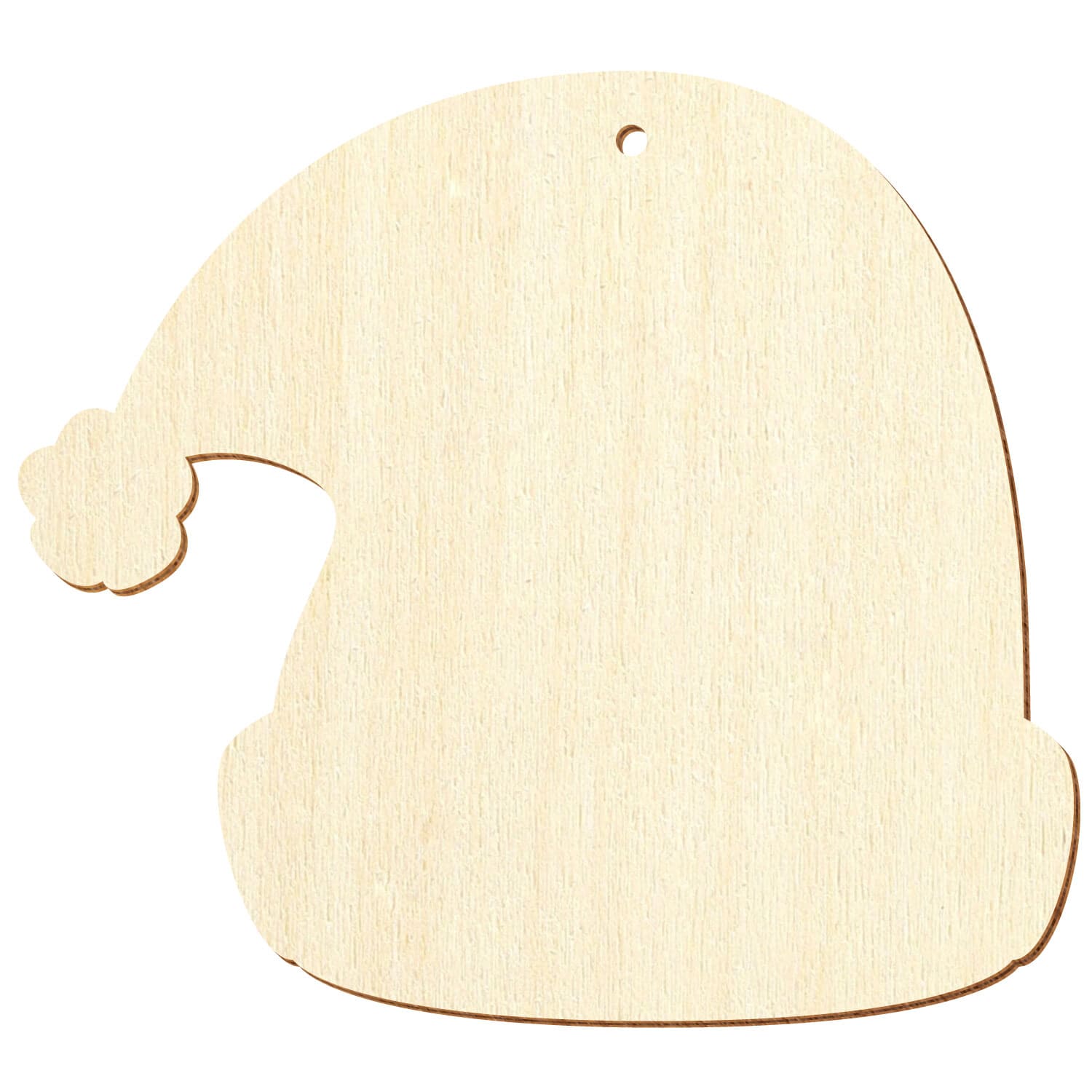 Weihnachtsmann Mütze V1 Holz Zuschnitt 5-50cm