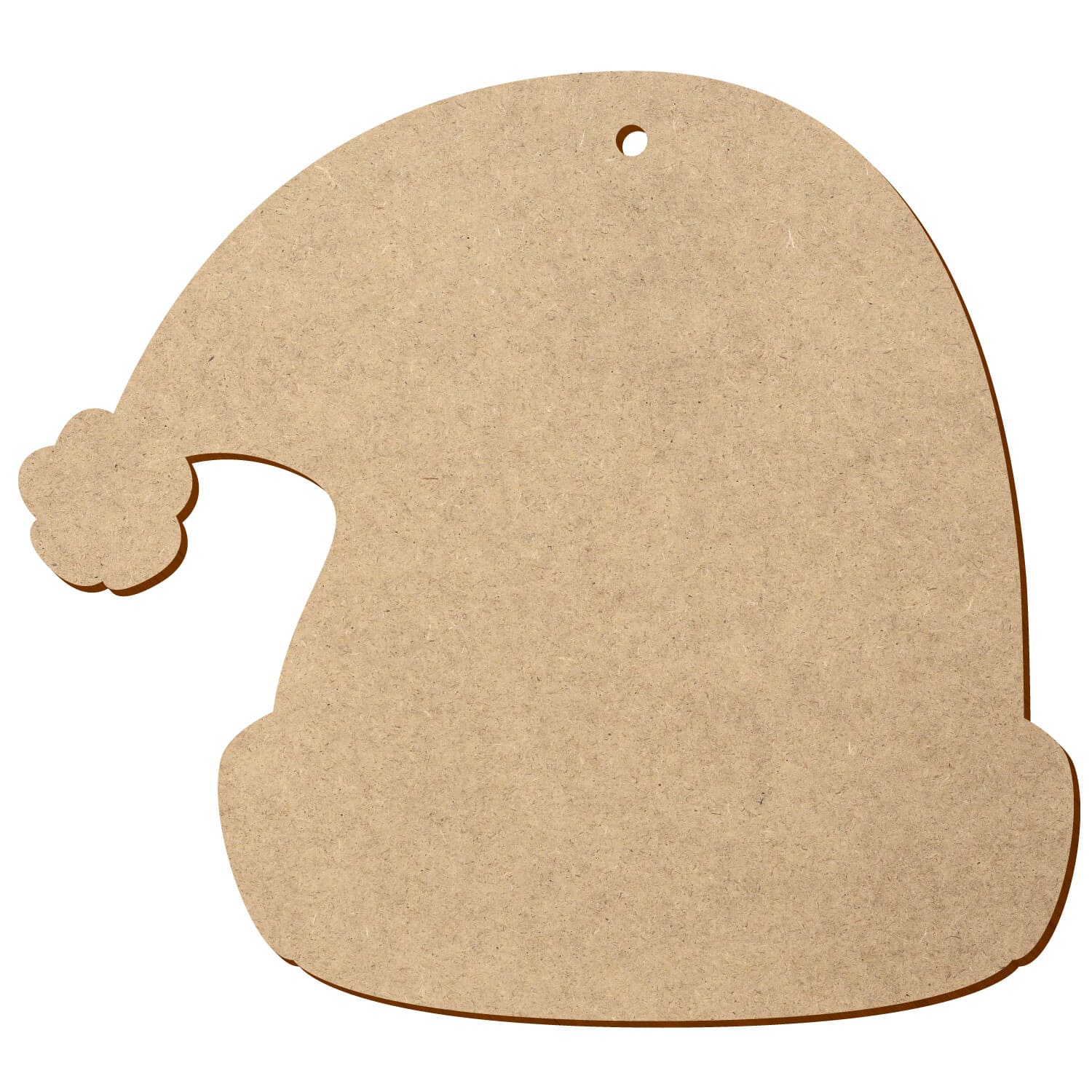 Weihnachtsmann Mütze V1 MDF Zuschnitt 5-50cm