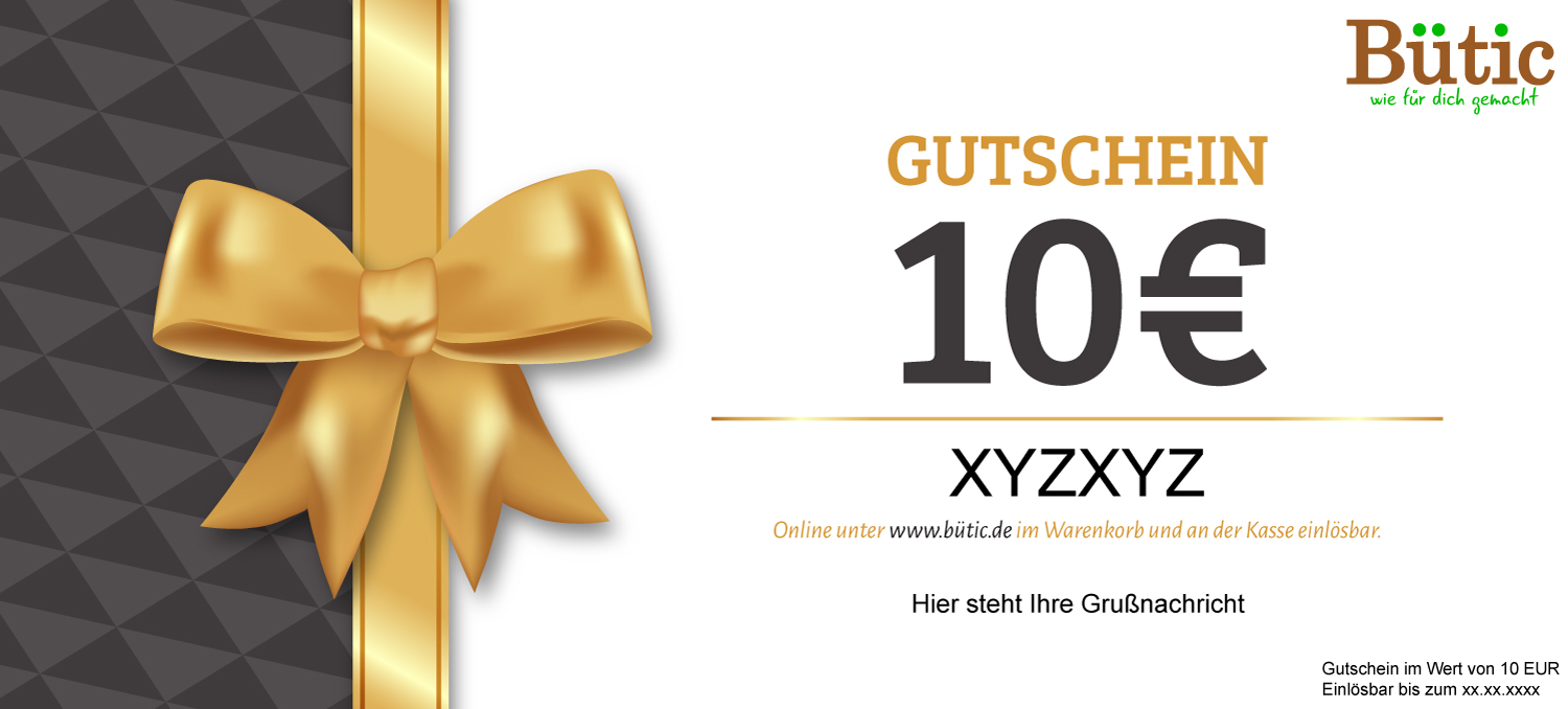 10€ Gutschein DIN lang