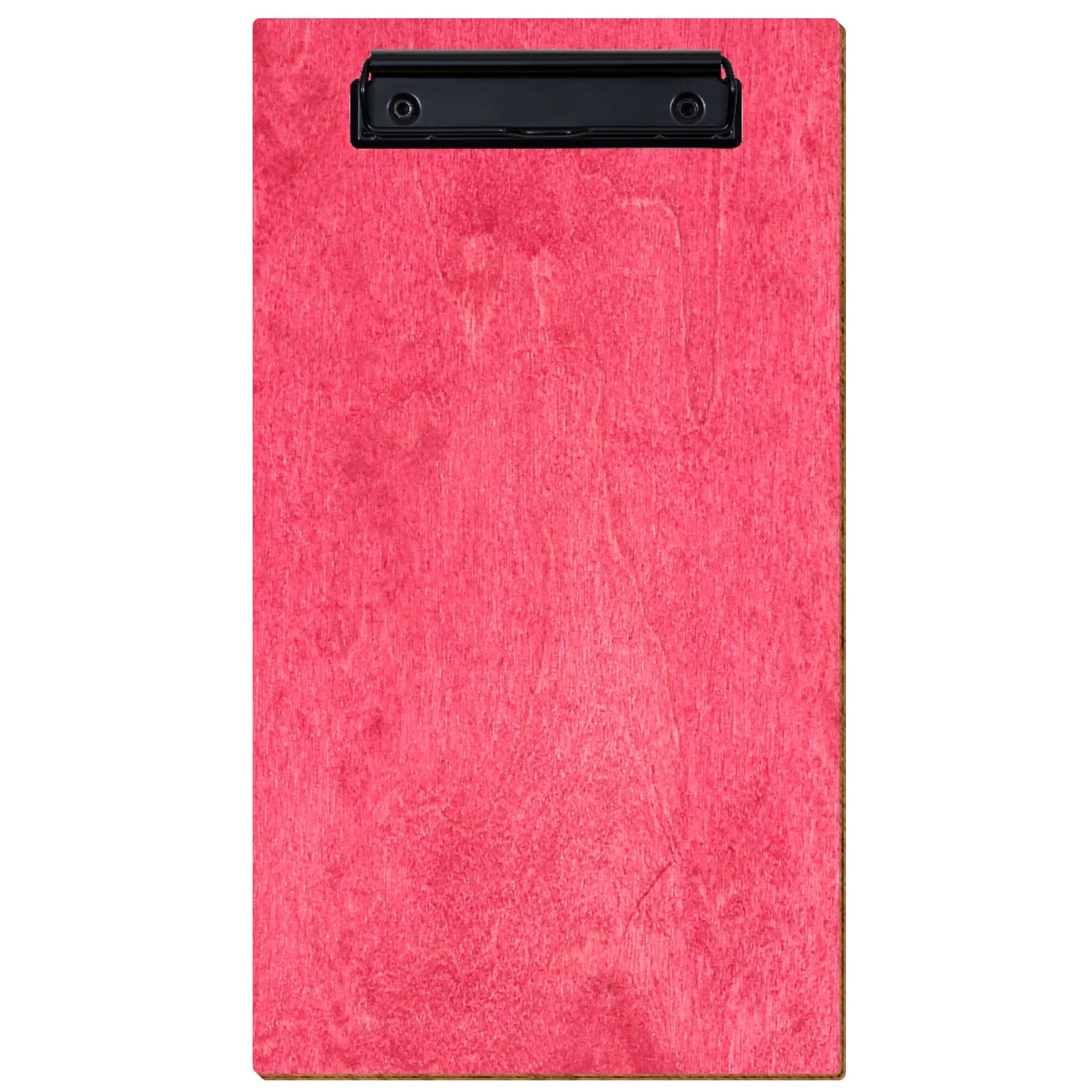 Klemmbrett Getränkekarte Standardform Dunkelpink hochkant Bügelklemme schwarz