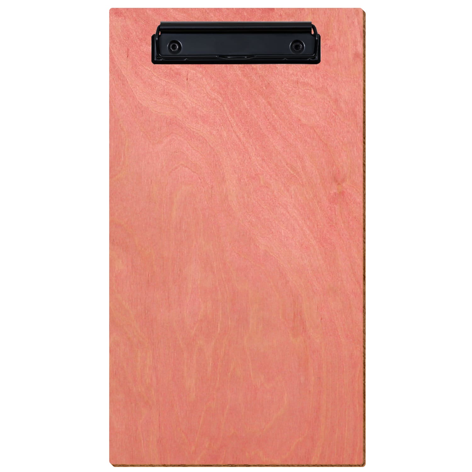 Klemmbrett Getränkekarte Standardform Rosa hochkant Bügelklemme schwarz