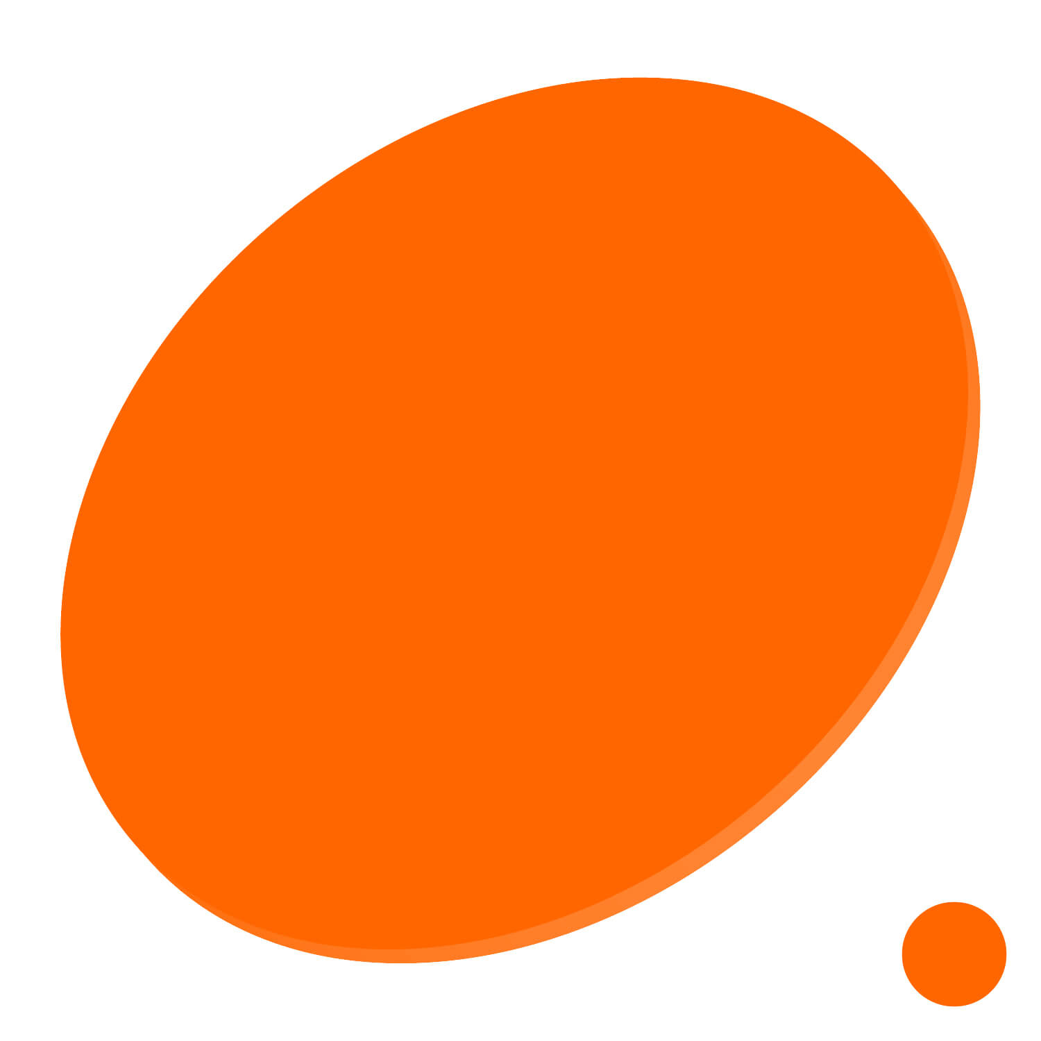 PLEXIGLAS® Zuschnitt 3-50cm - Scheibe Kreis orange