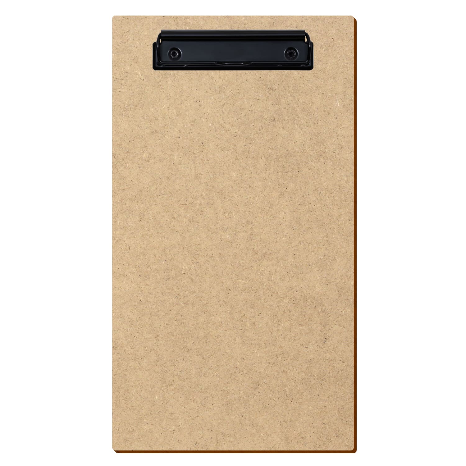 Klemmbrett Rechnungsformat Standardform HDF hochkant Bügelklemme schwarz