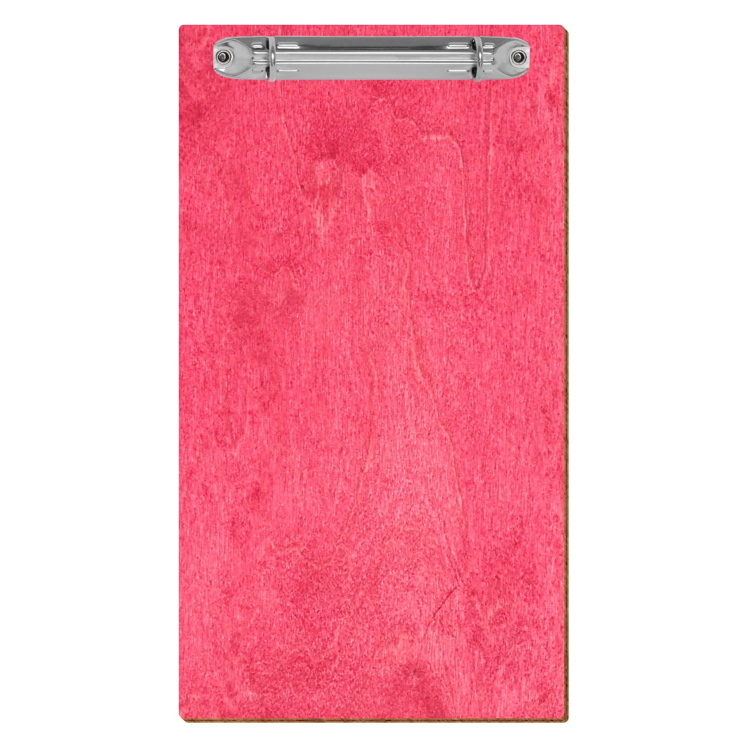 Klemmbrett Rechnungsformat Standardform Dunkelpink hochkant Ringbuchmechanik silber