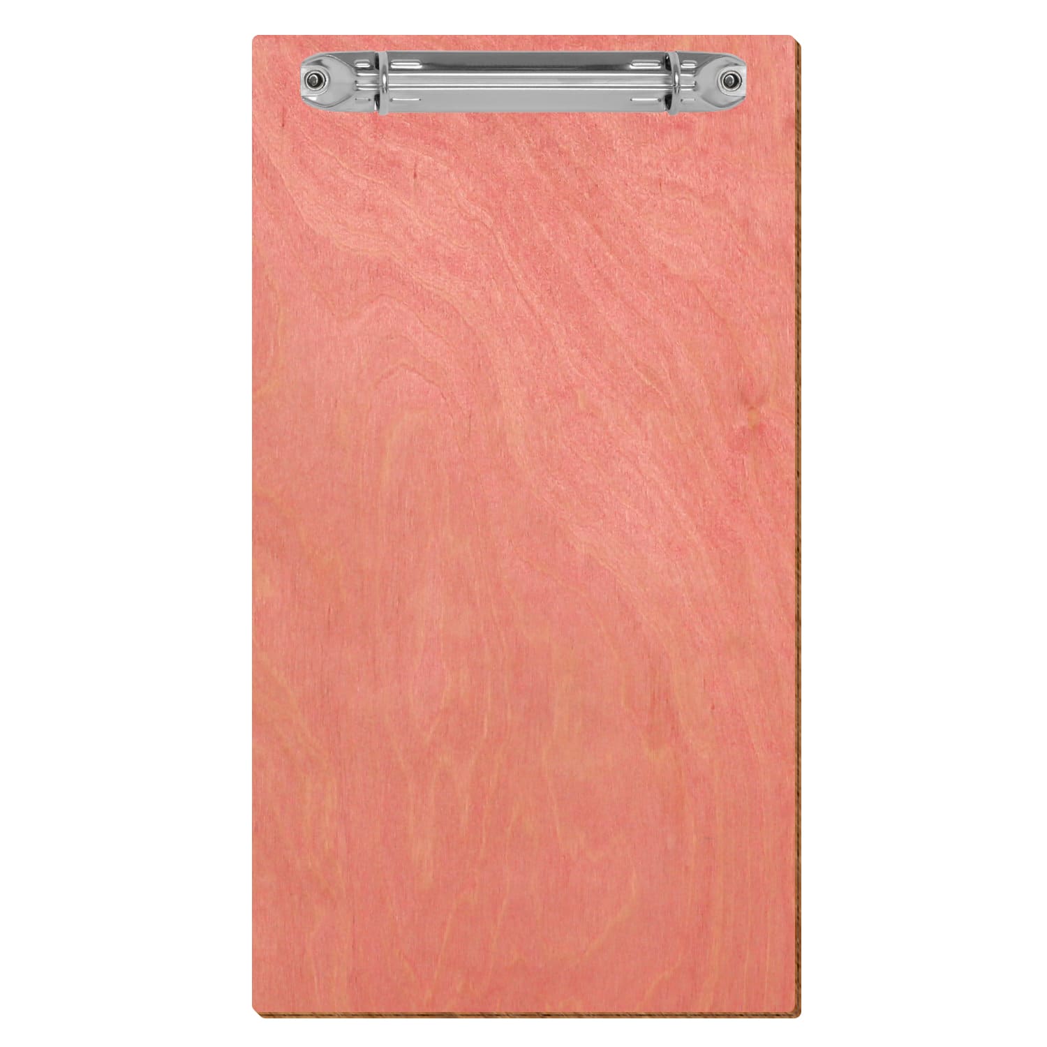 Klemmbrett Rechnungsformat Standardform Rosa hochkant Ringbuchmechanik silber