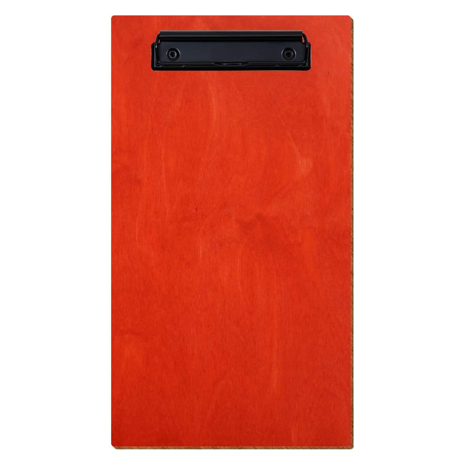 Klemmbrett Rechnungsformat Standardform Scharlachrot hochkant Bügelklemme schwarz