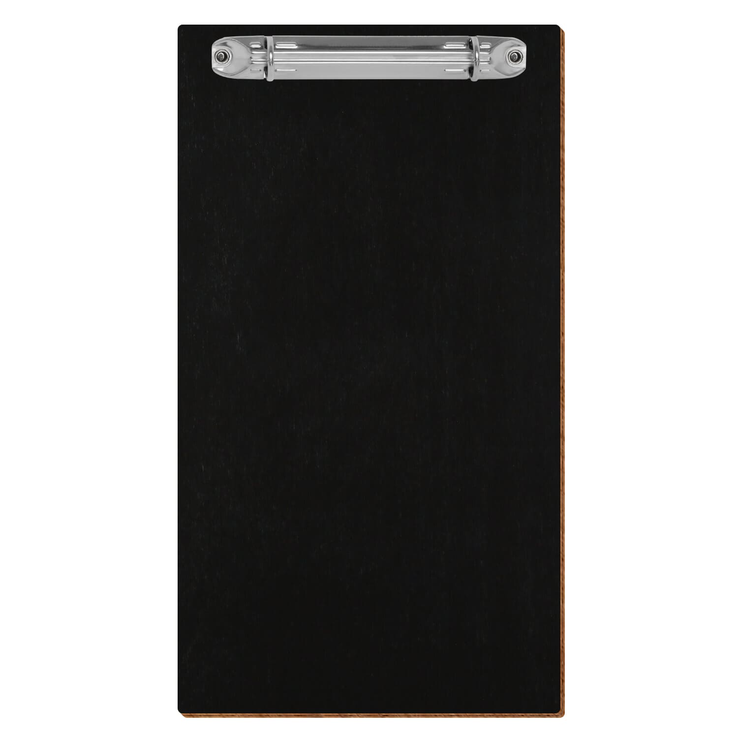 Klemmbrett Rechnungsformat Standardform Schwarz hochkant Ringbuchmechanik silber