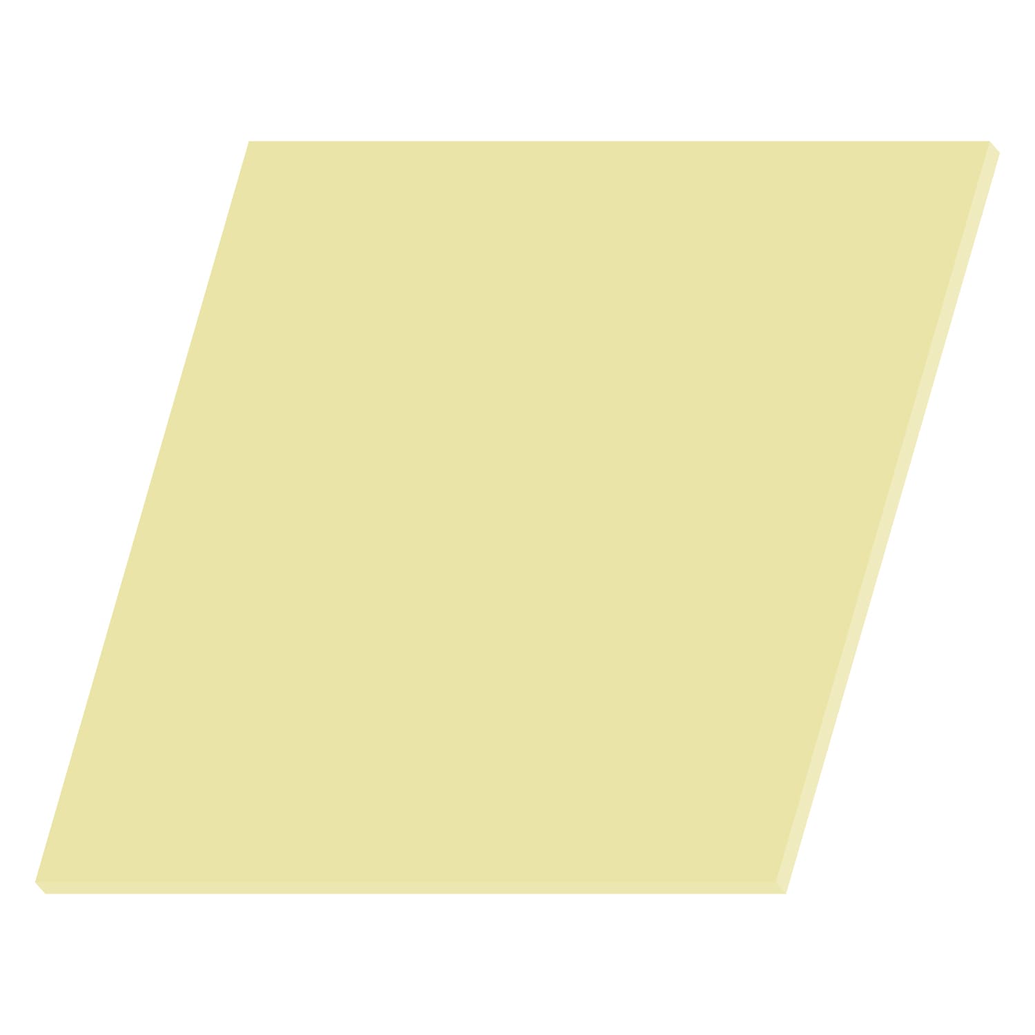 PLEXIGLAS® Quadrat Zuschnitt creme 3-50cm