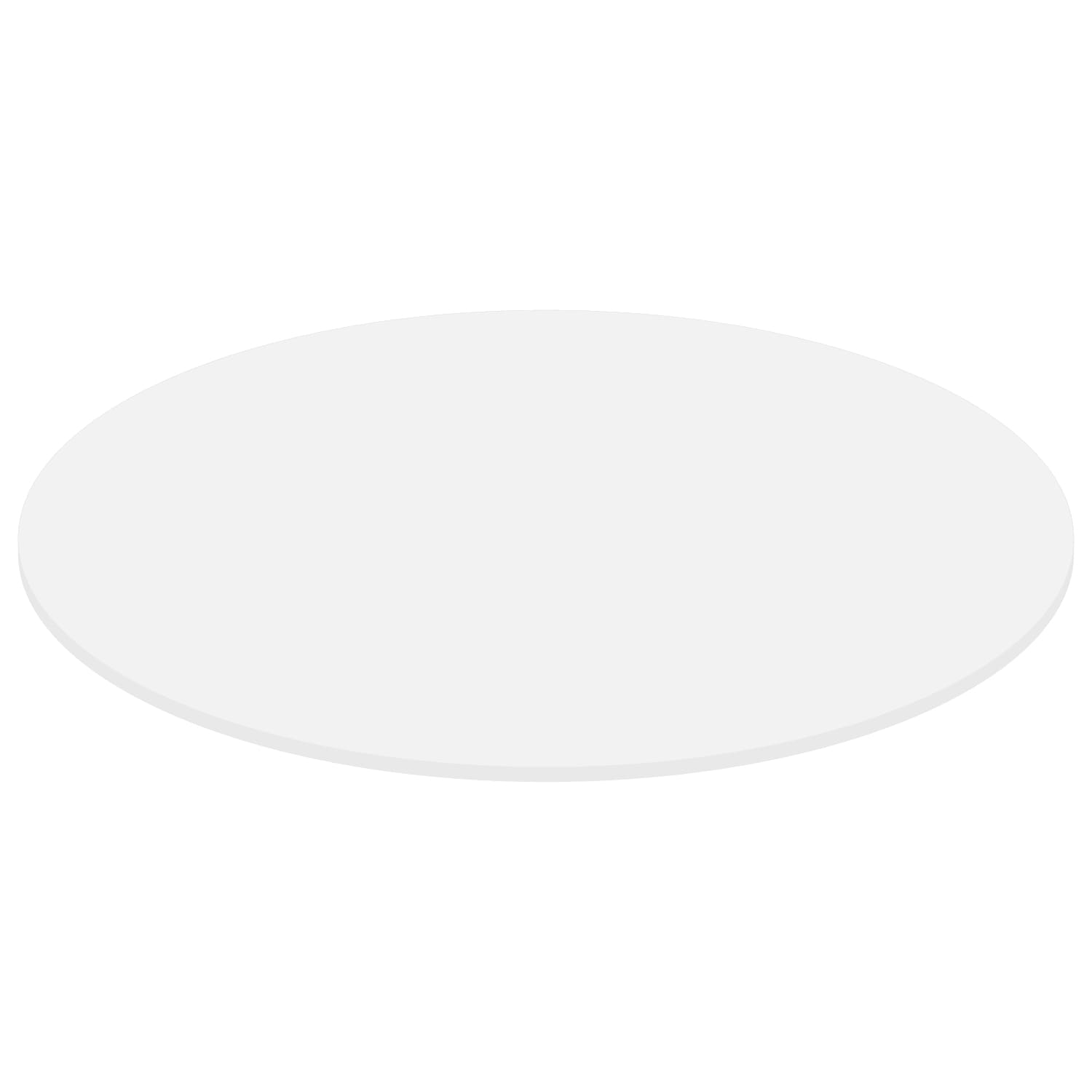 PLEXIGLAS® Zuschnitt 3-50cm - ovale Scheibe Farblos milchig Amazon