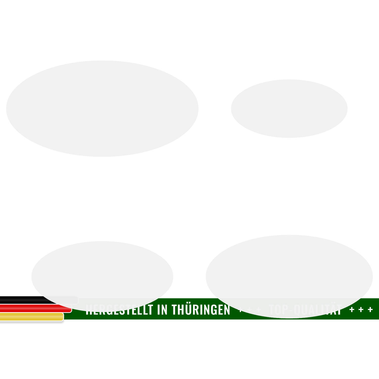 PLEXIGLAS® Zuschnitt 3-50cm - ovale Scheibe Farblos milchig Gruppenbild