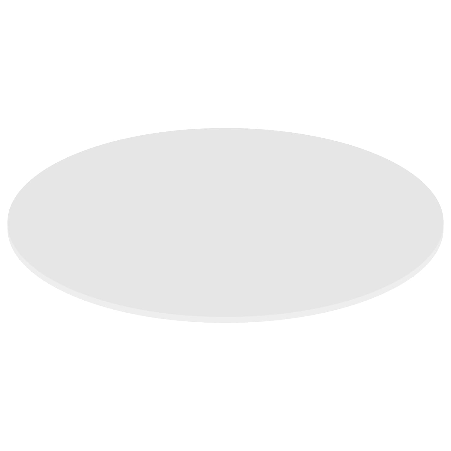 PLEXIGLAS® ovale Scheiben Zuschnitt grau 3-50cm