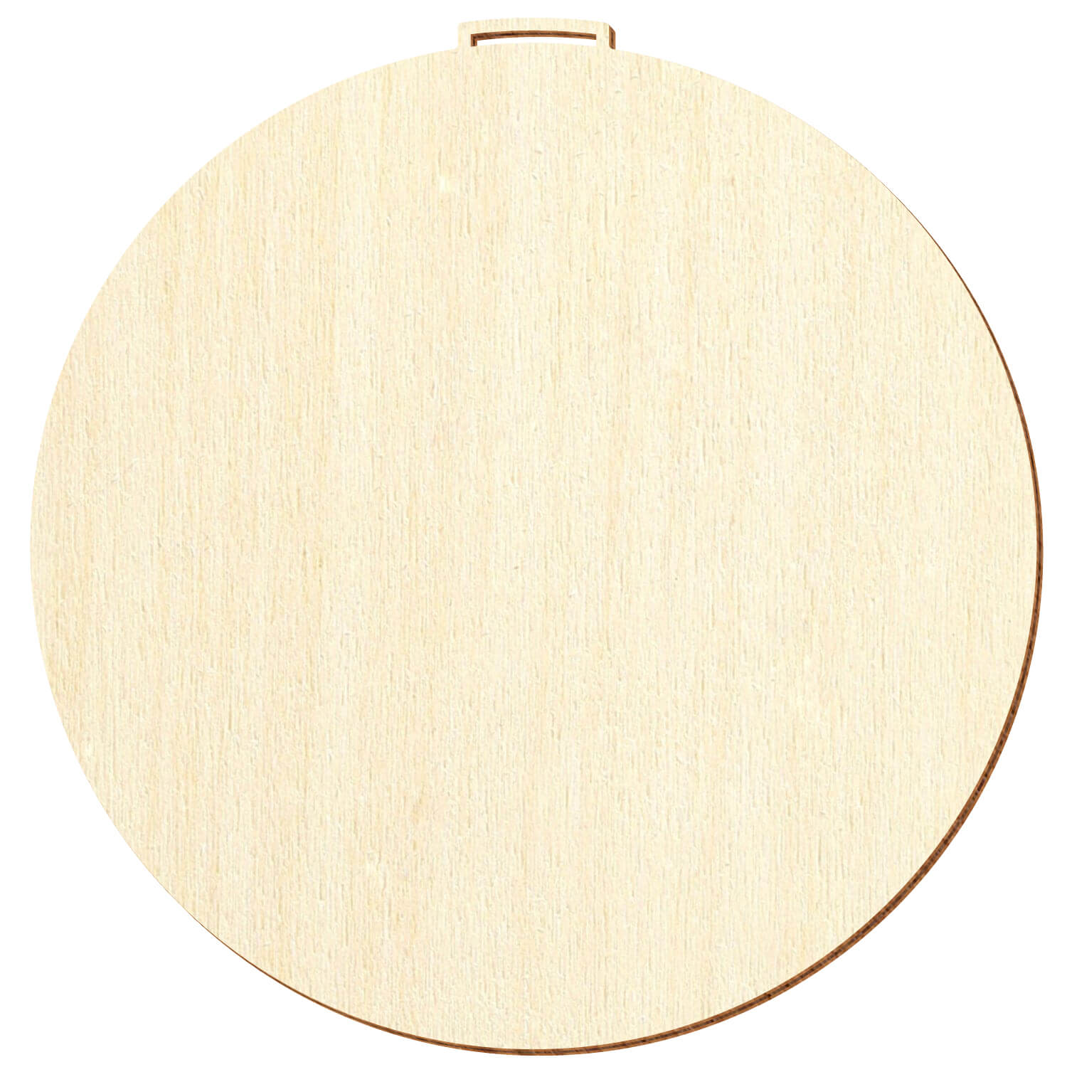 Holz Medaille rund - Deko Basteln 20cm