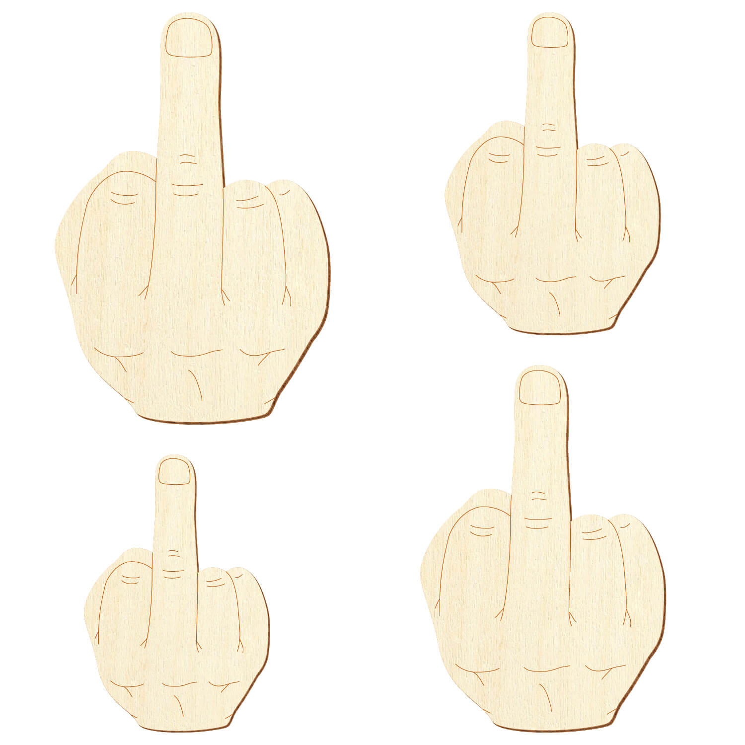 Fuck You Hand Gruppenfoto