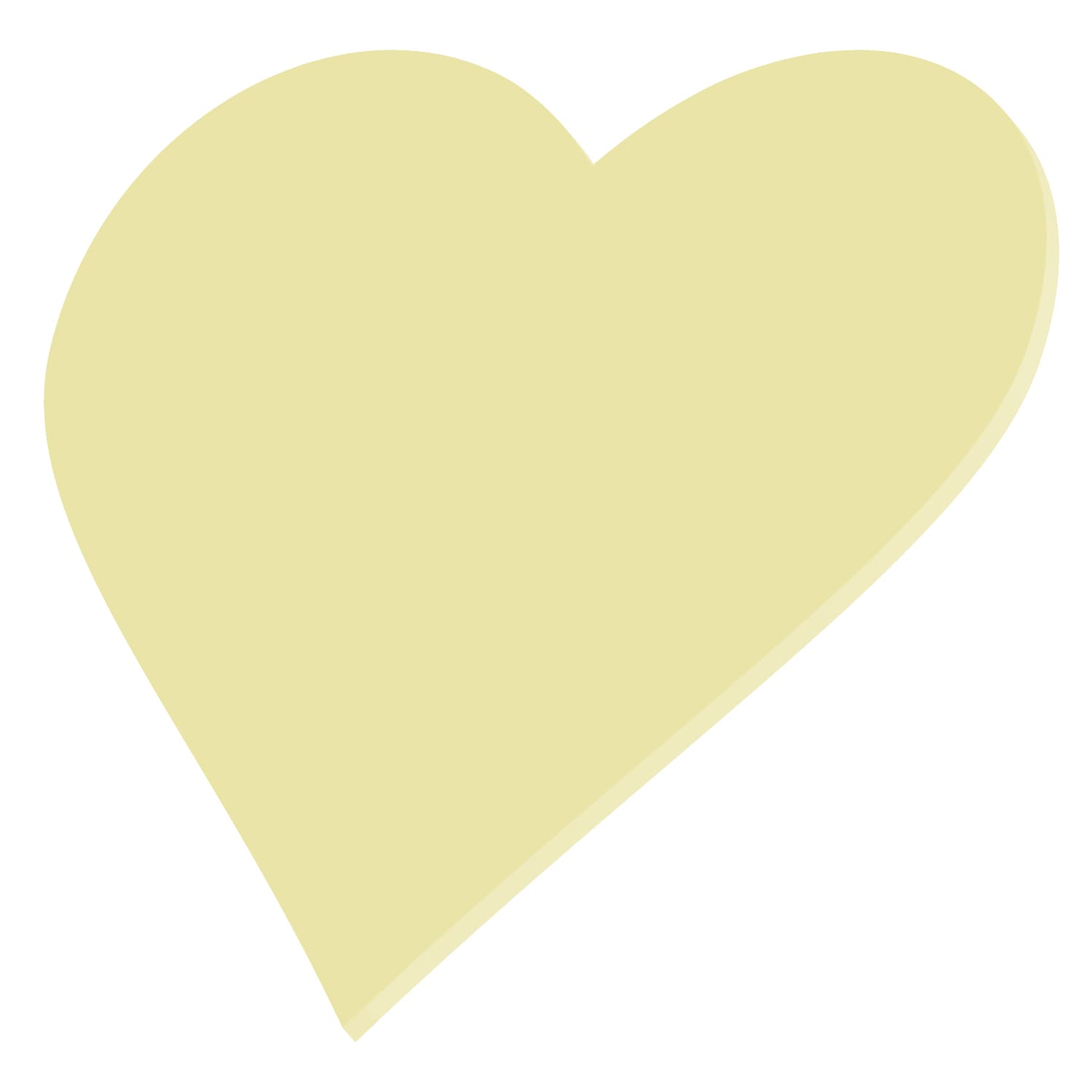 PLEXIGLAS® Zuschnitt 3-50cm - Herz creme Amazon