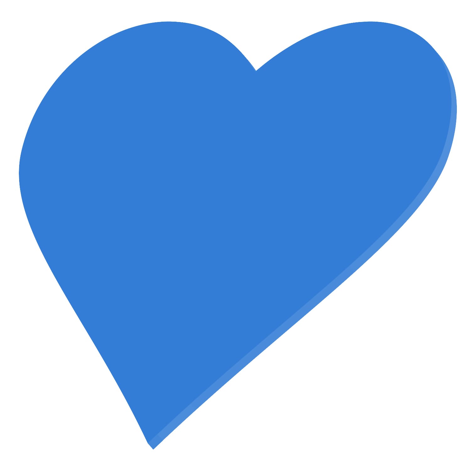 PLEXIGLAS® Zuschnitt 3-50cm - Herz hellblau Amazon