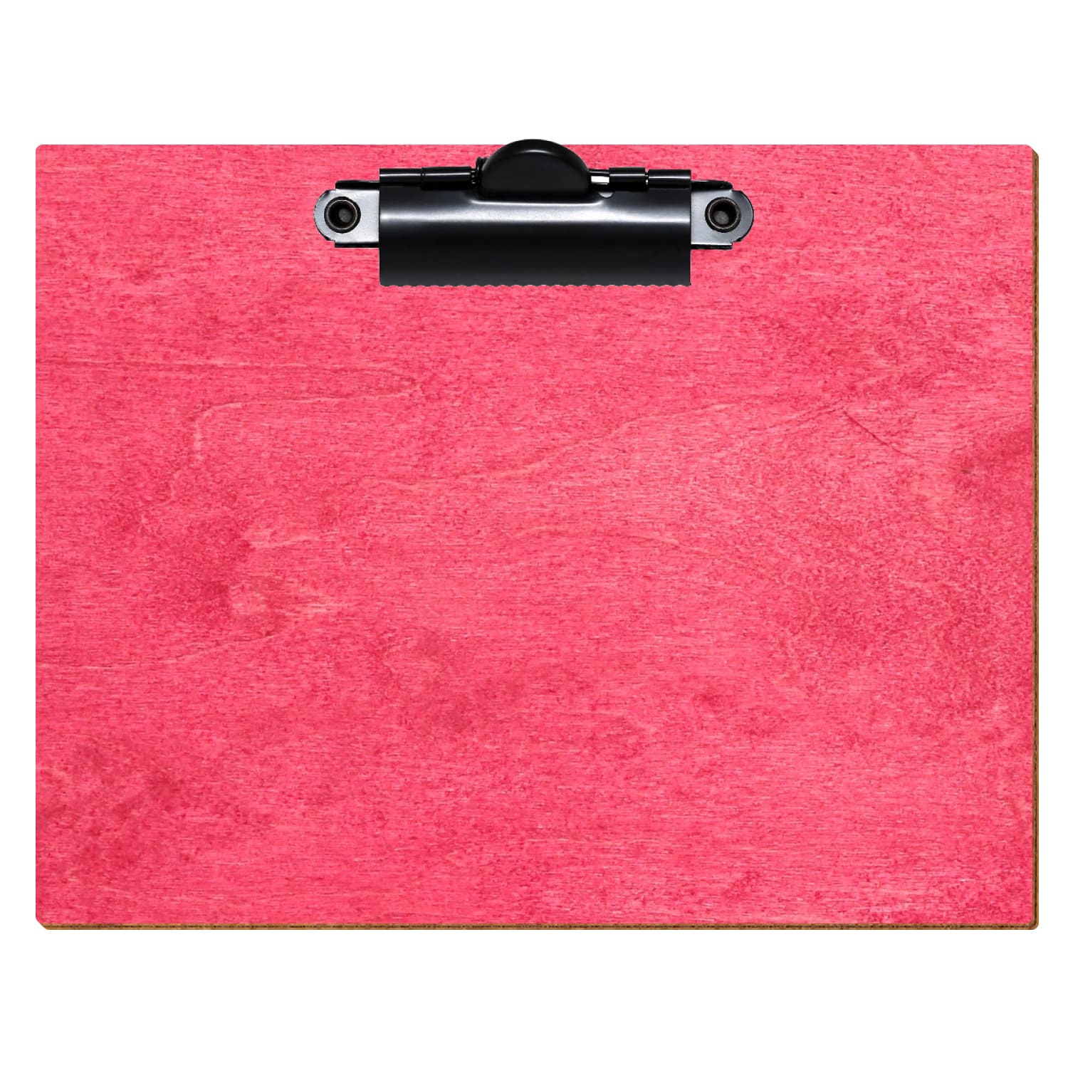 Klemmbrett Standardform Dunkelpink A6 querkant Zahnklemme schwarz
