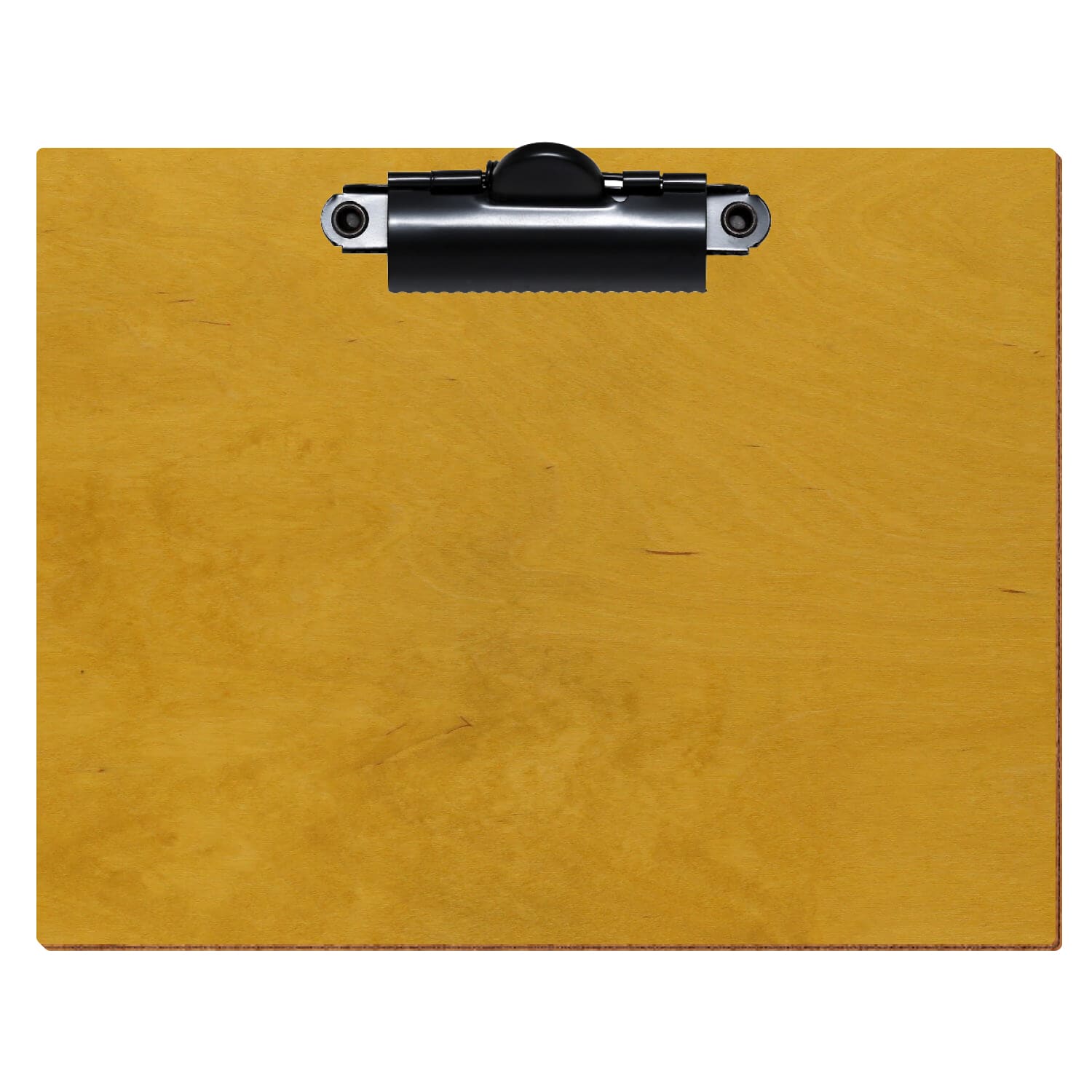 Klemmbrett Standardform Eiche hell A6 querkant Zahnklemme schwarz