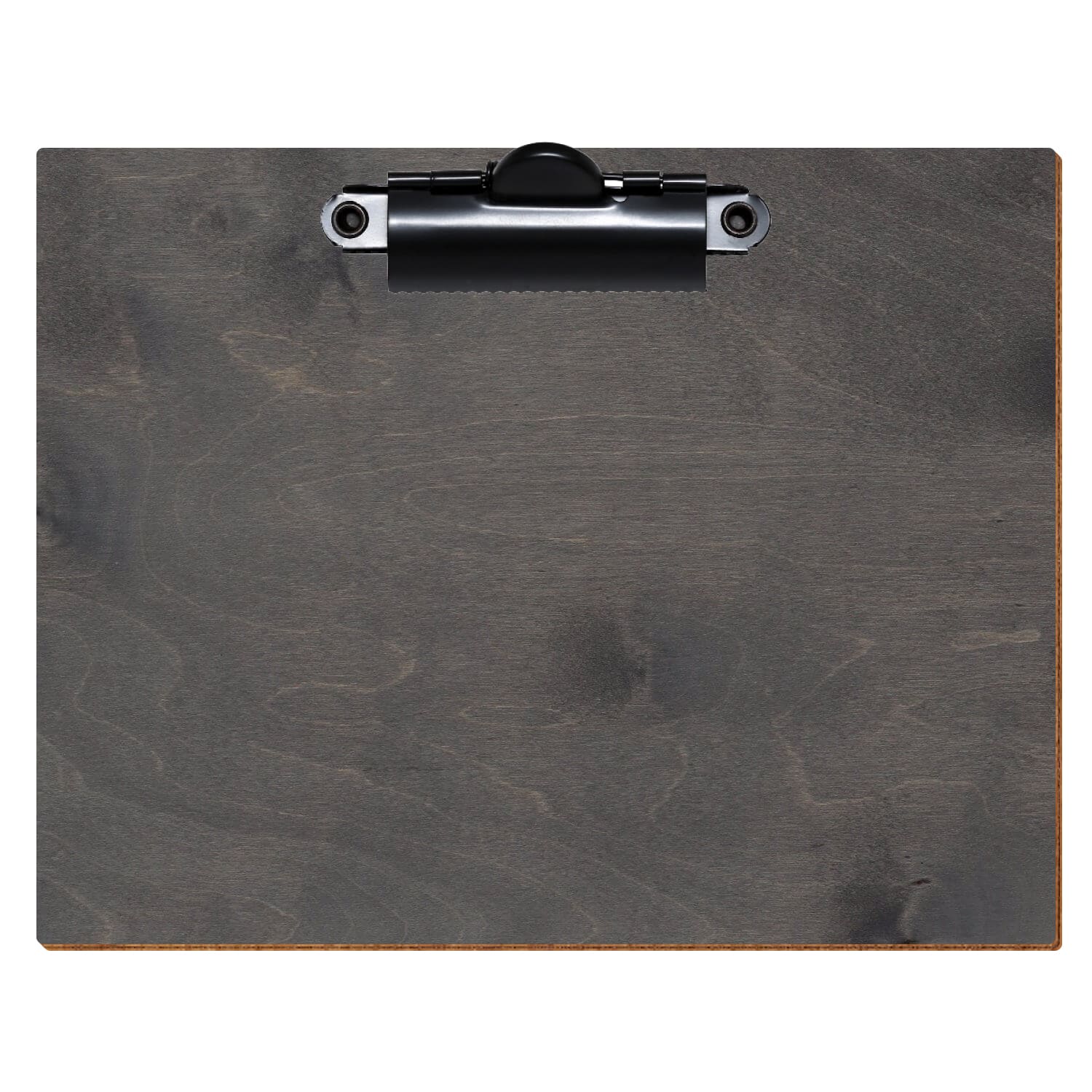 Klemmbrett Standardform Grau A6 querkant Zahnklemme schwarz