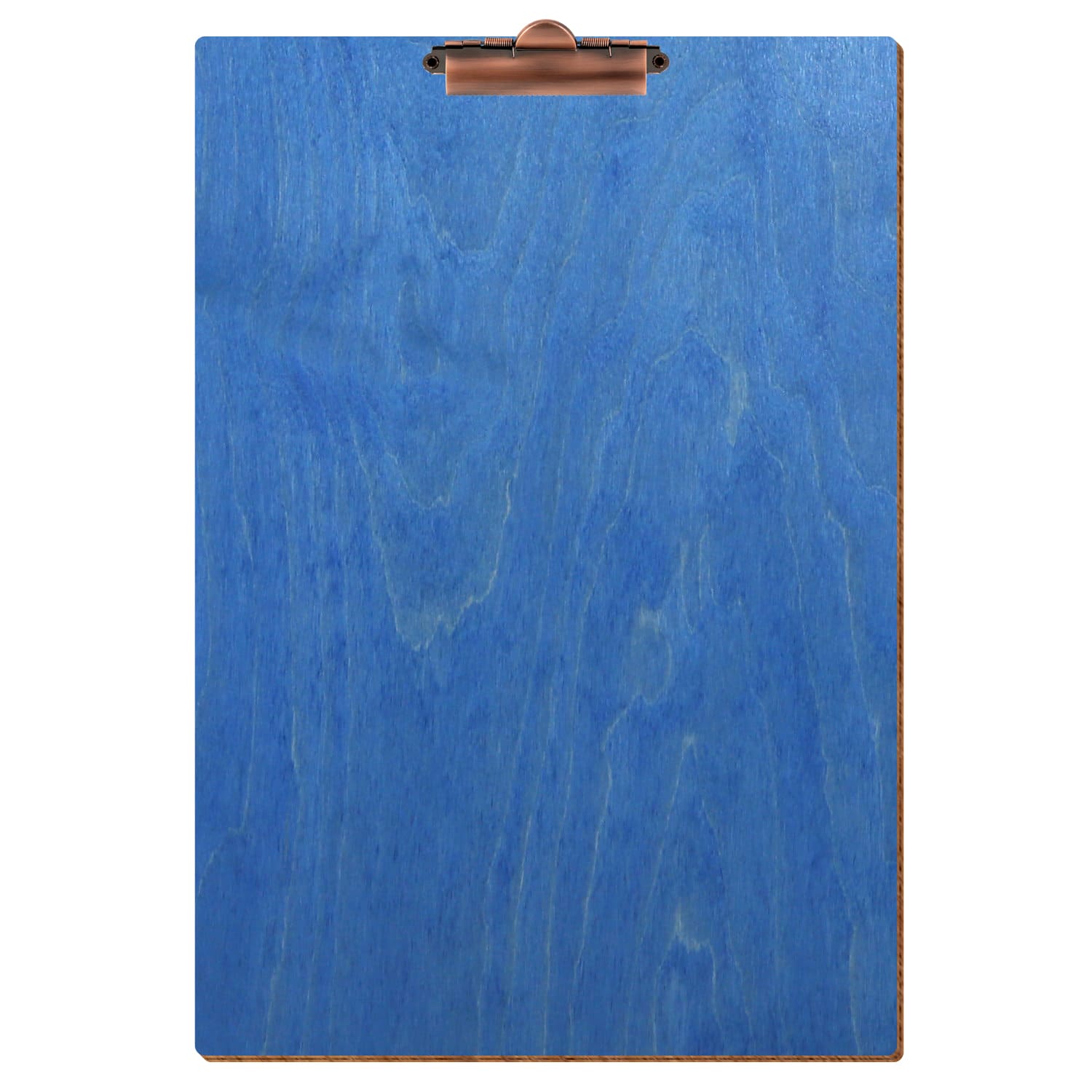 Klemmbrett Standardform Kornblumenblau A3 hochkant Zahnklemme Kupfer