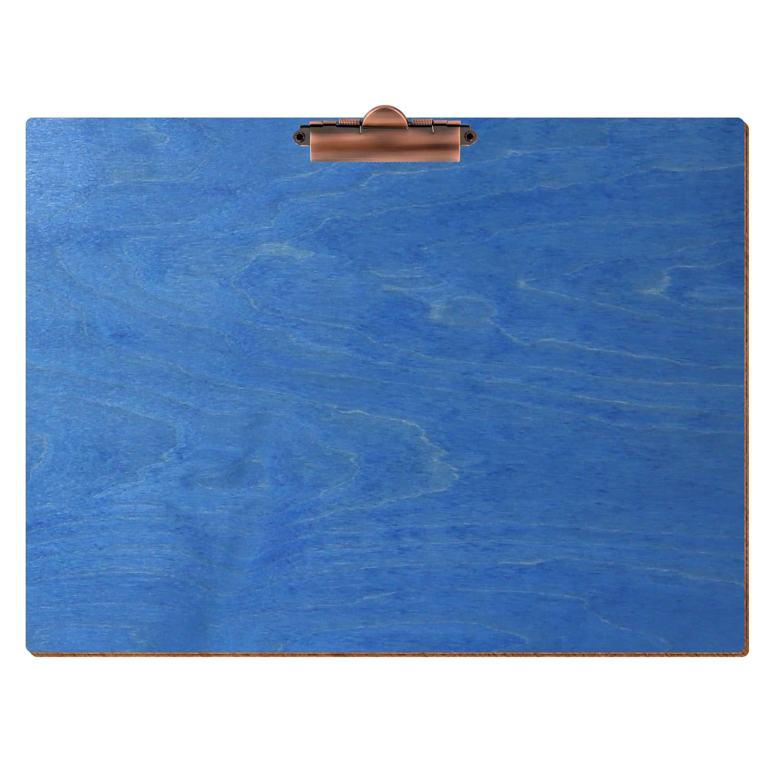 Klemmbrett Standardform Kornblumenblau A3 querkant Zahnklemme Kupfer