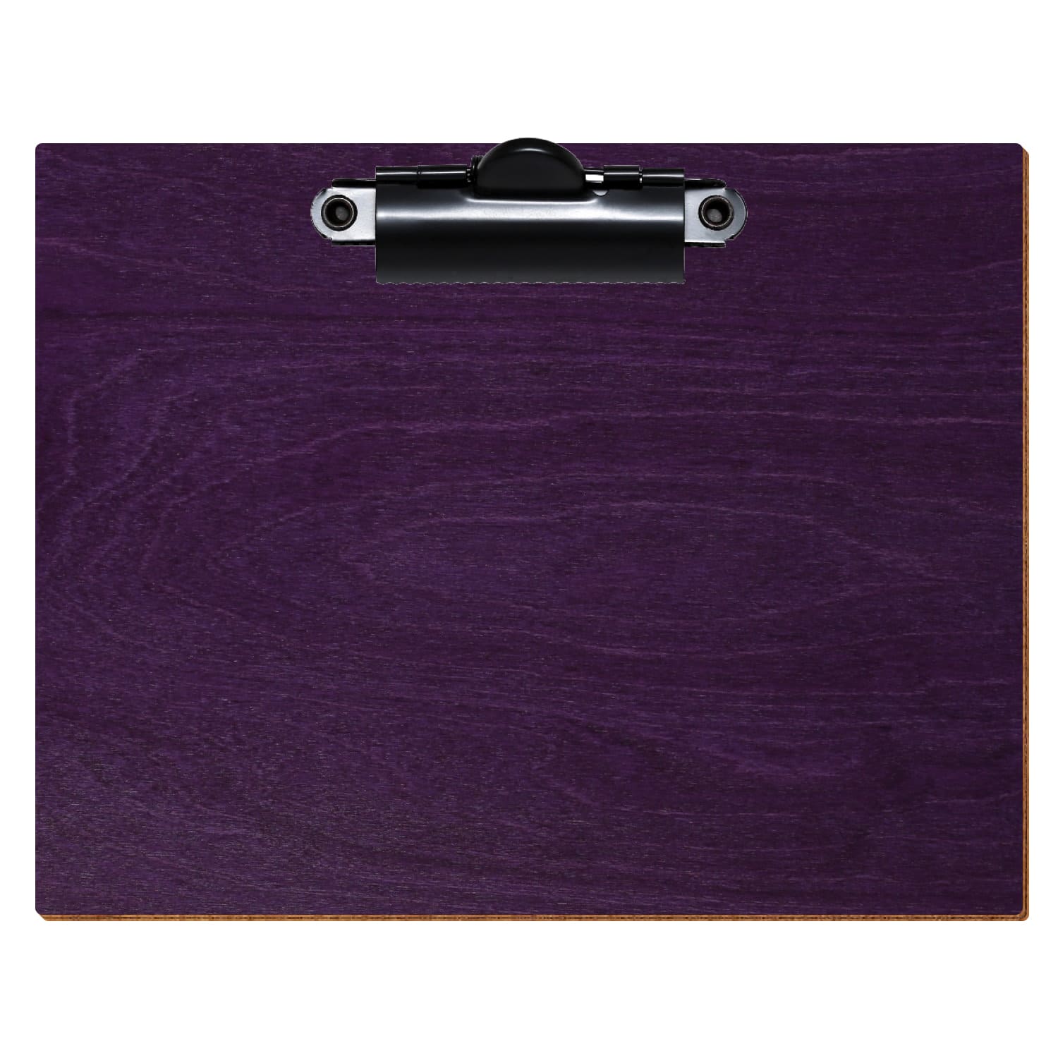 Klemmbrett Standardform Lila A6 querkant Zahnklemme schwarz