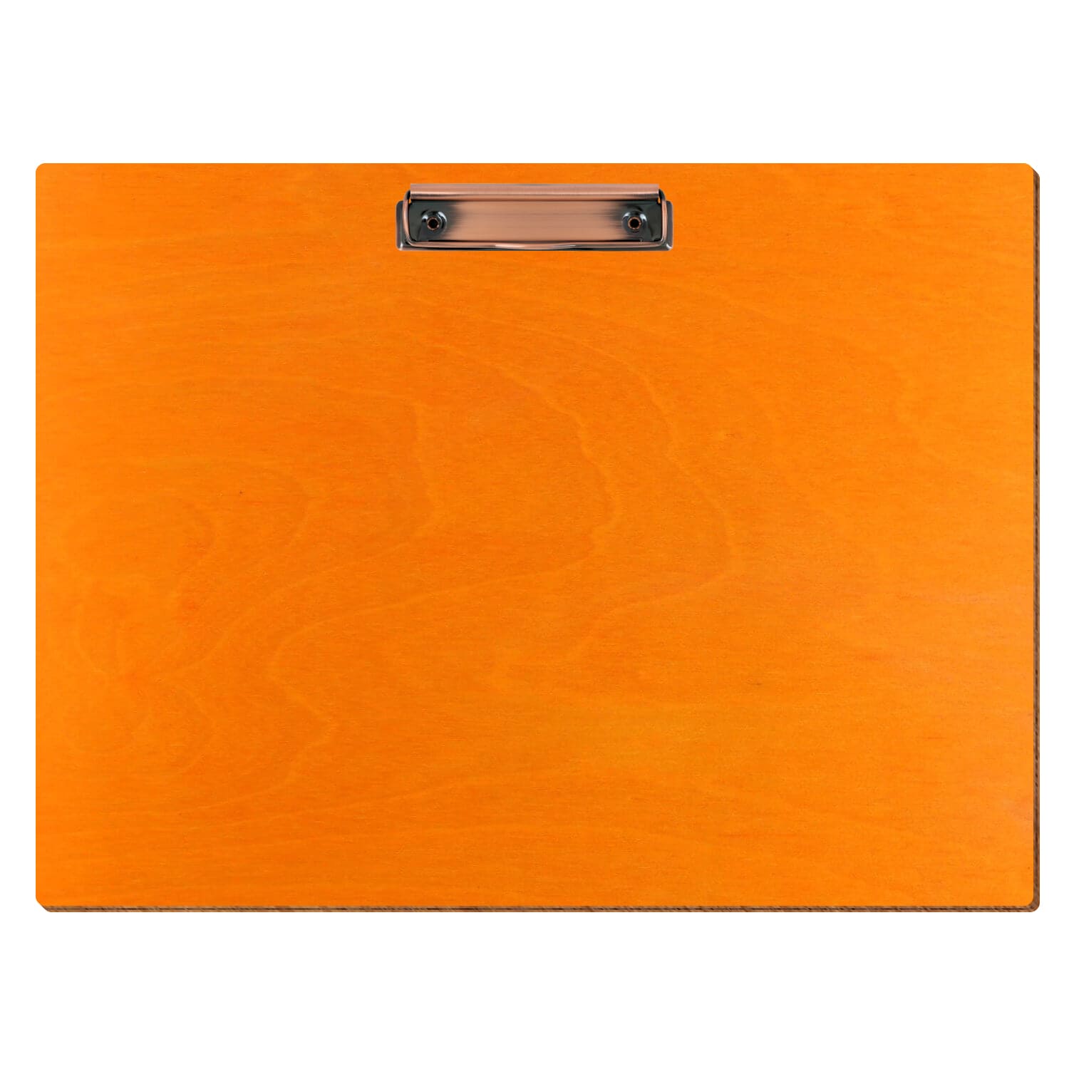 Klemmbrett Standardform Orange A3 querkant Bügelklemme Kupfer