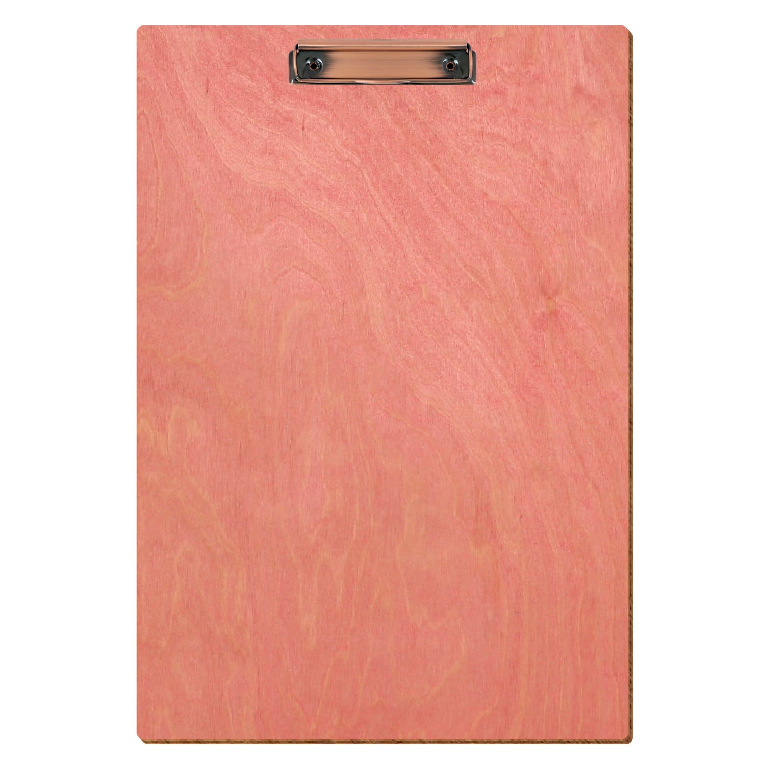 Klemmbrett Standardform Rosa A3 hochkant Bügelklemme Kupfer