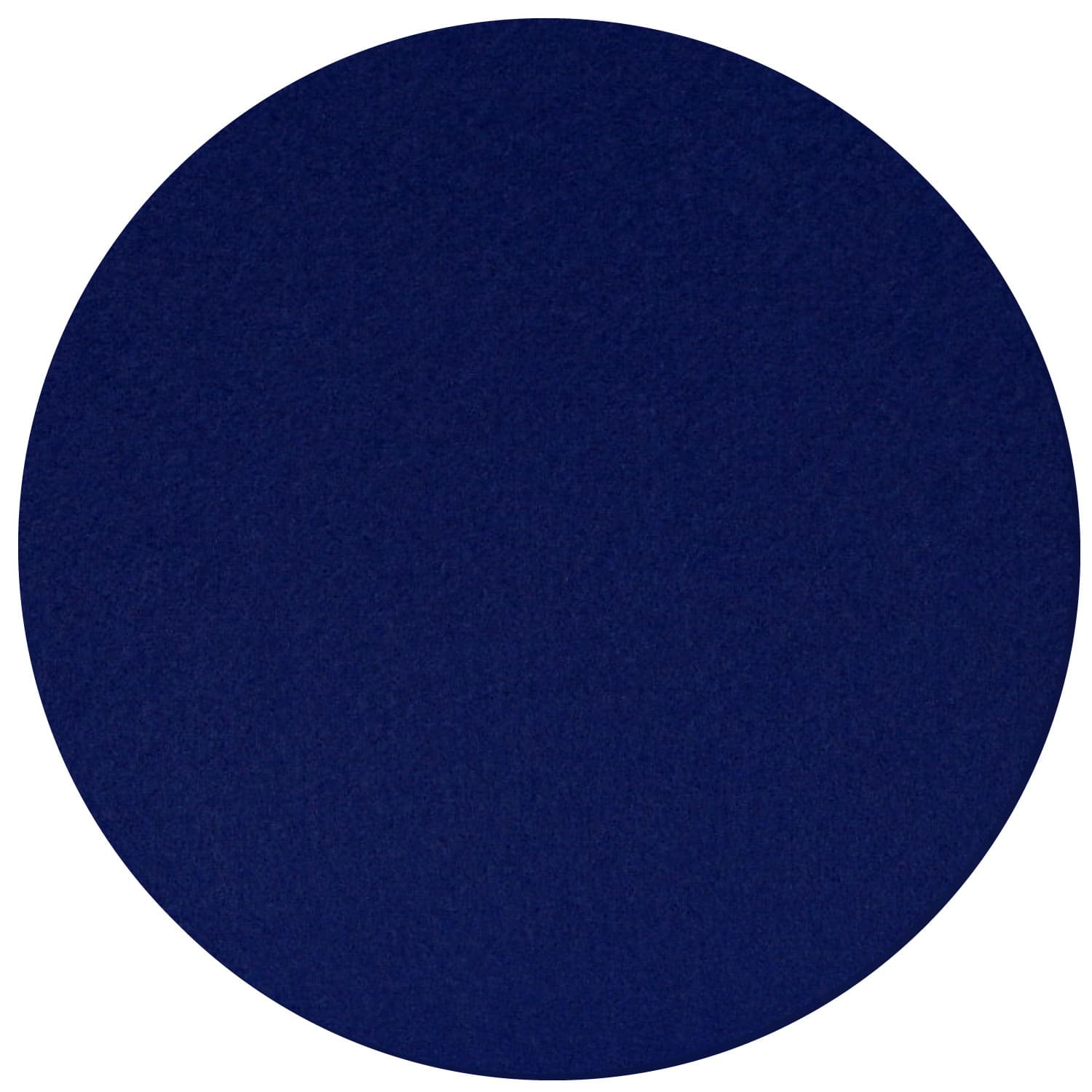 Scheibe Kreis Filz Zuschnitt Blau 3-60cm