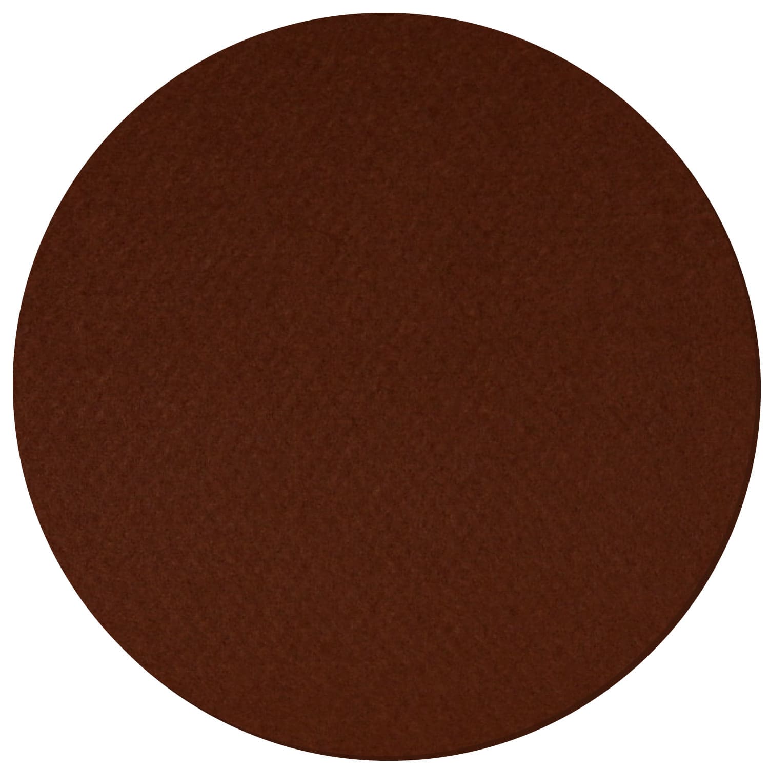 Scheibe Kreis Filz Zuschnitt Braun 3-60cm