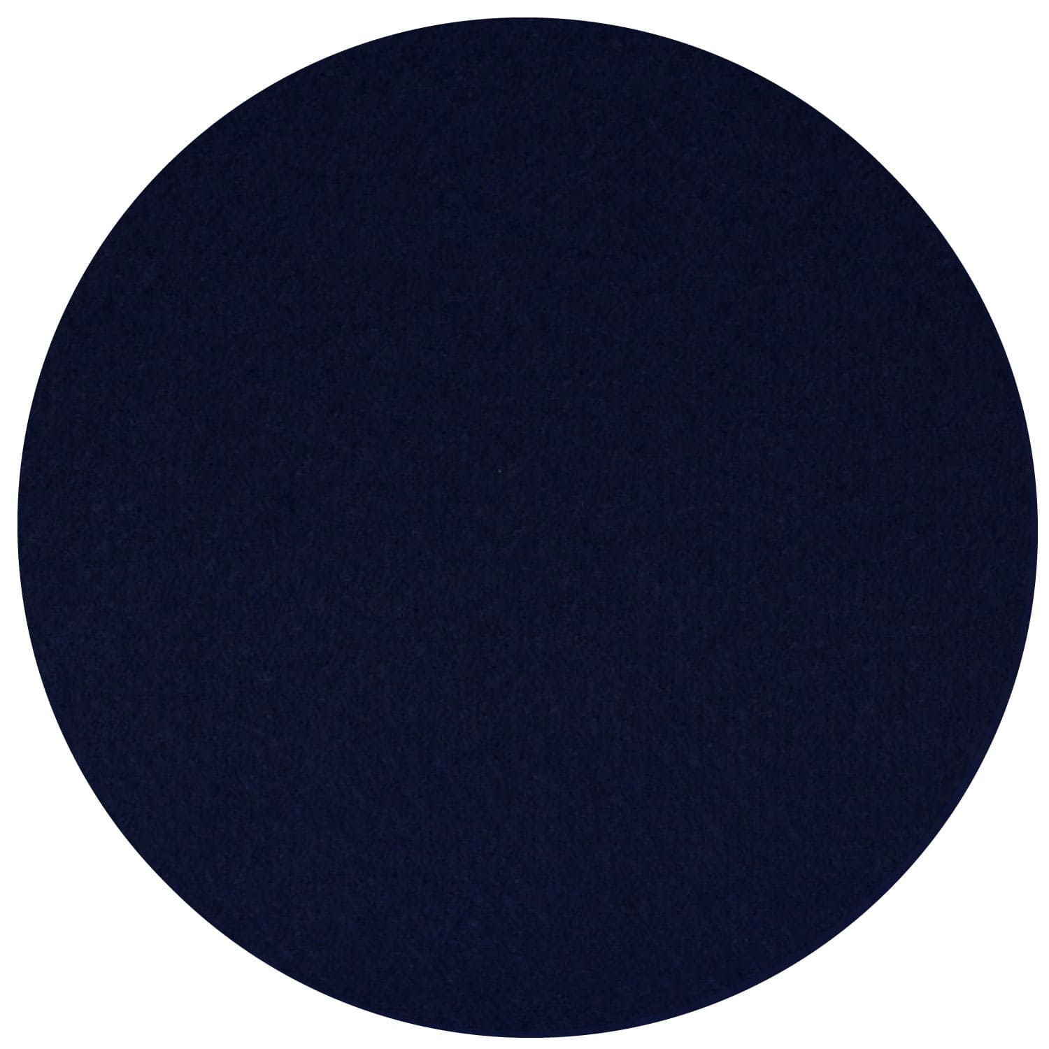 Scheibe Kreis Filz Zuschnitt Dunkelblau 3-60cm