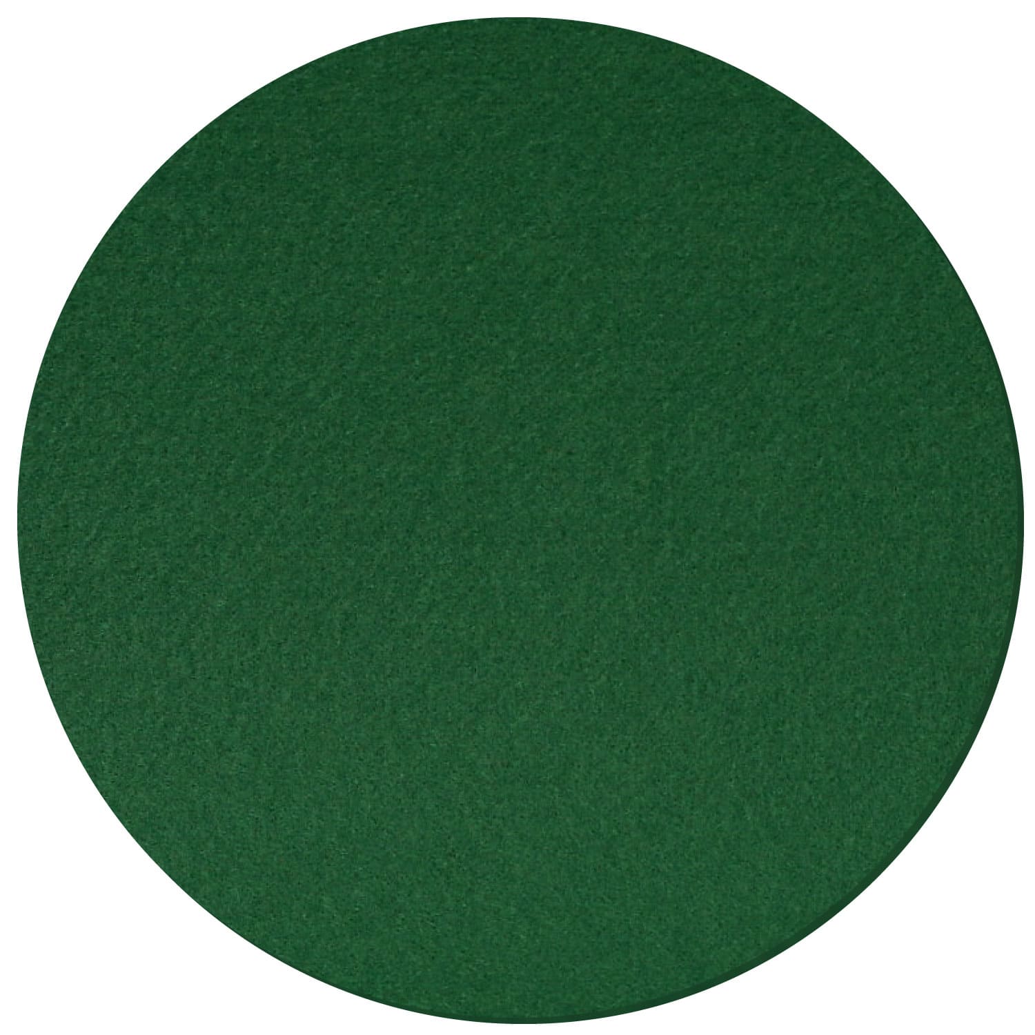 Scheibe Kreis Filz Zuschnitt Dunkelgrün 3-60cm