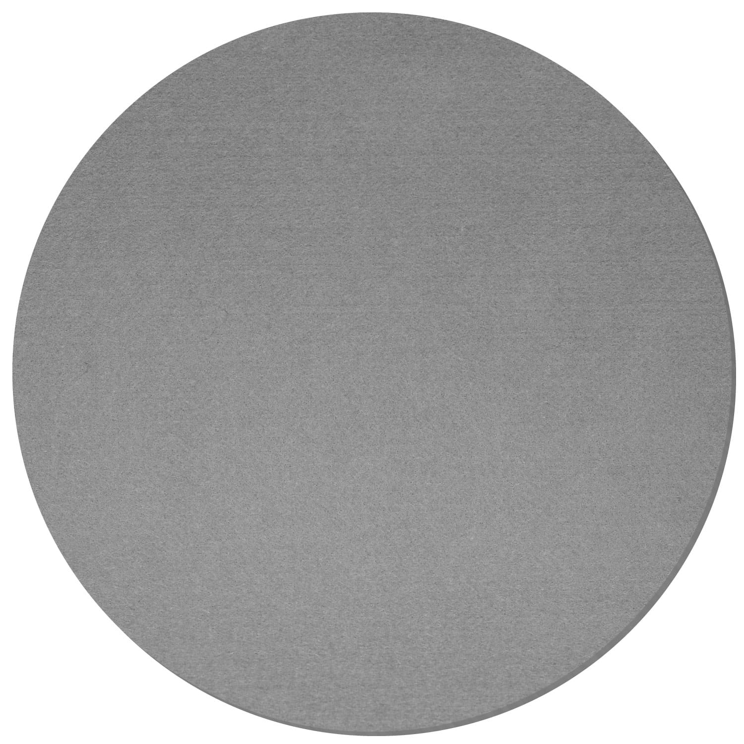 Scheibe Kreis Filz Zuschnitt Grau 3-60cm