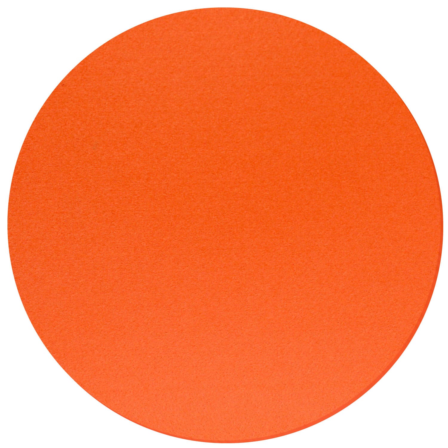 Scheibe Kreis Filz Zuschnitt Orange 3-60cm
