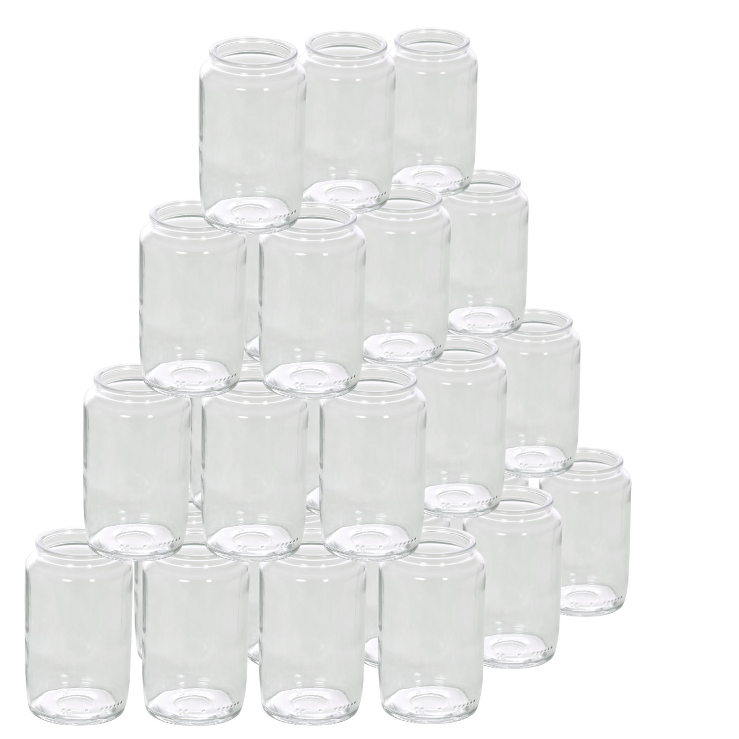Windlicht Teelichtglas Ø 47mm – 30er Set